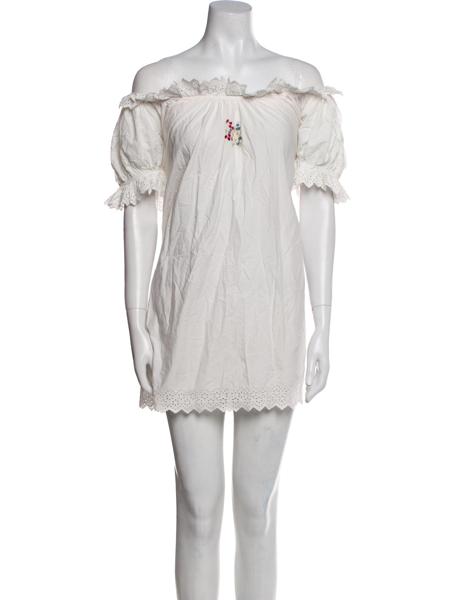 DÔEN Off-The-Shoulder Mini Dress