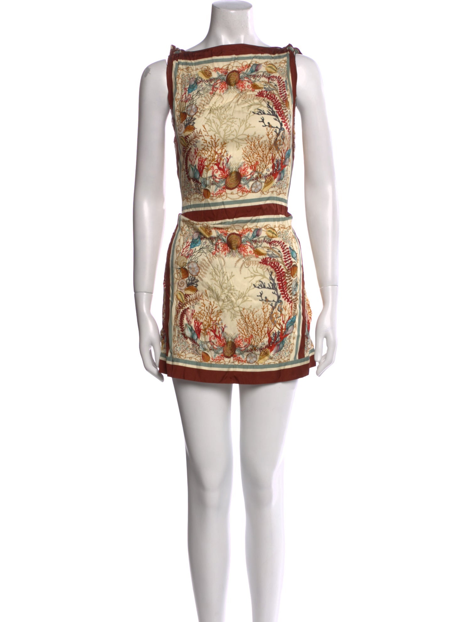 DÔEN Satin Mini Dress