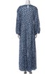 DÔEN Floral Print Long Dress