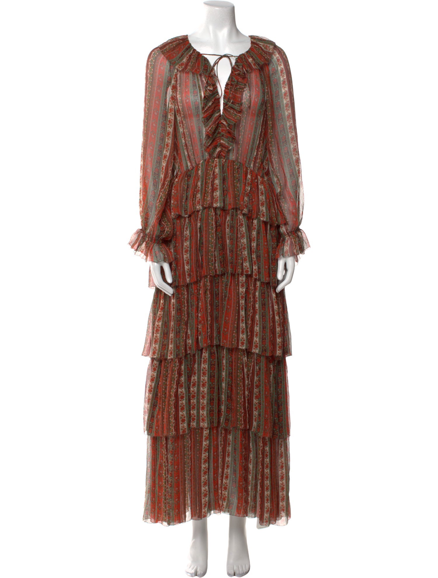 DÔEN Silk Long Dress