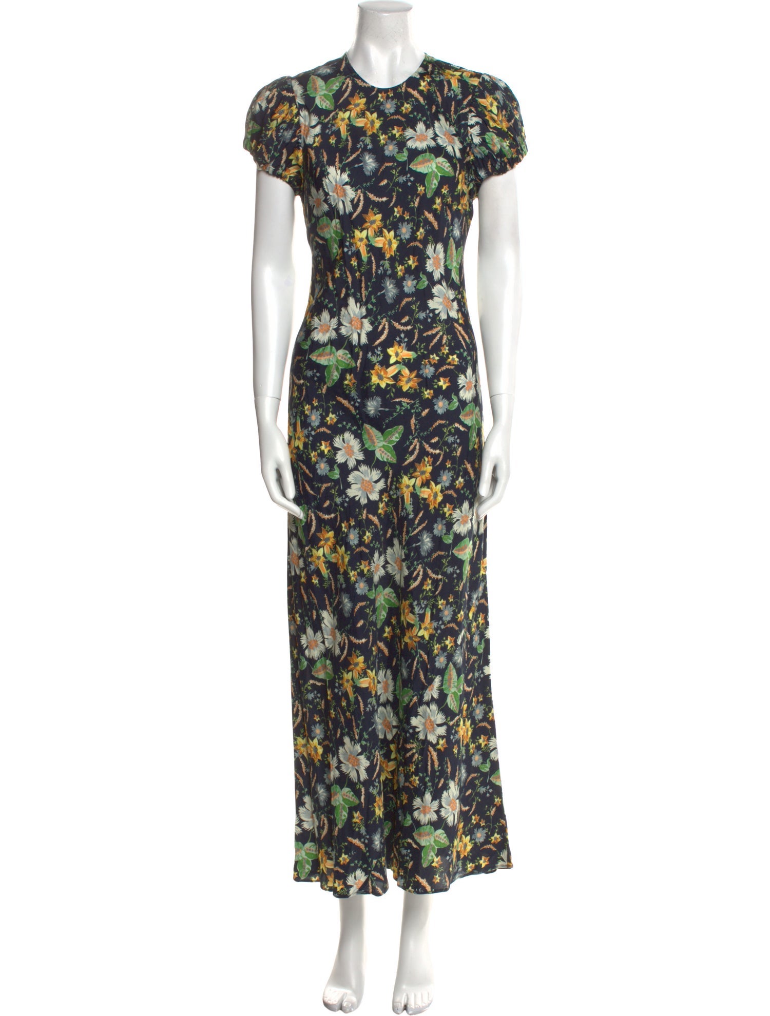 DÔEN Floral Print Long Dress