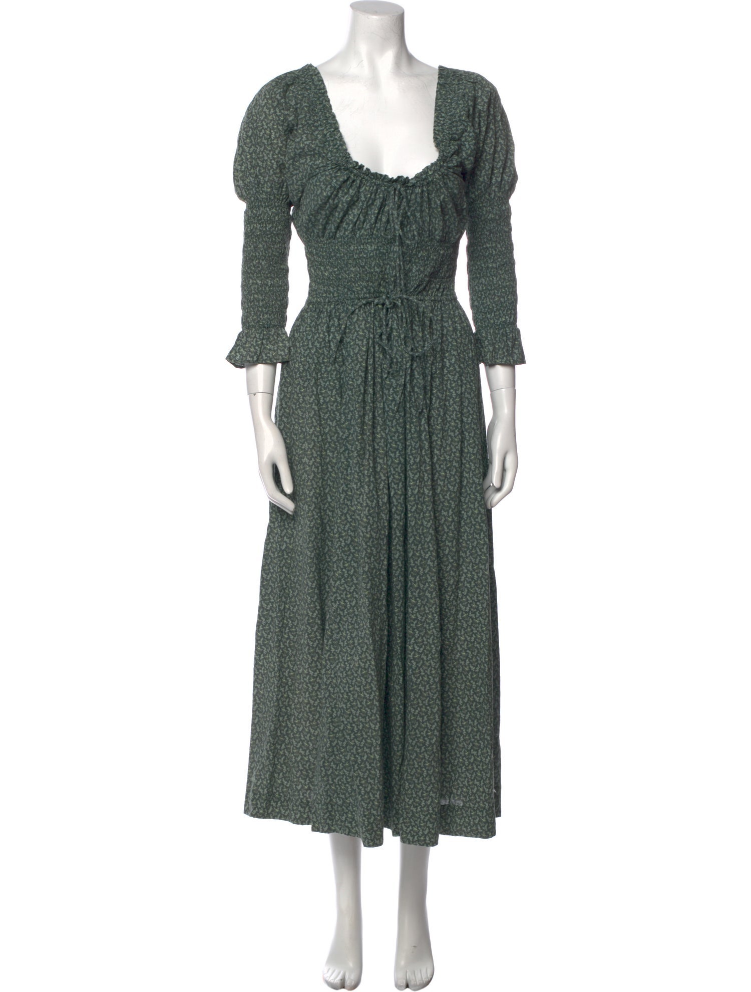 DÔEN Printed Long Dress