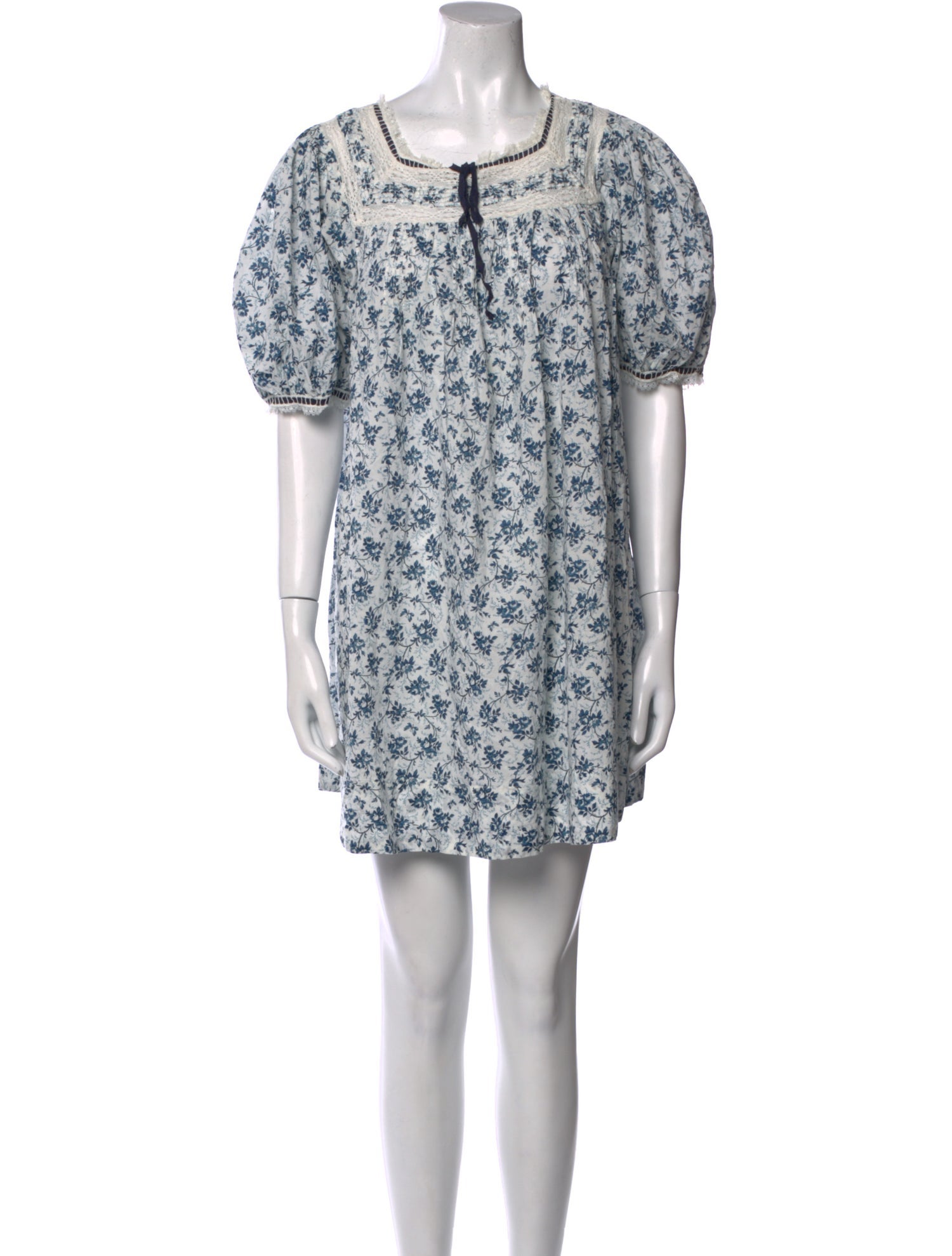 DÔEN Floral Print Mini Dress