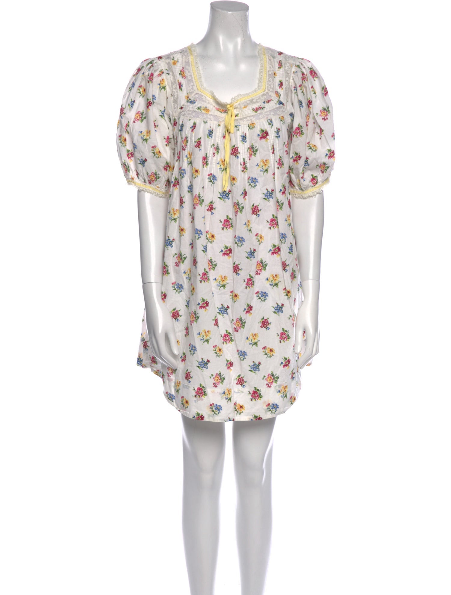 DÔEN Floral Print Mini Dress