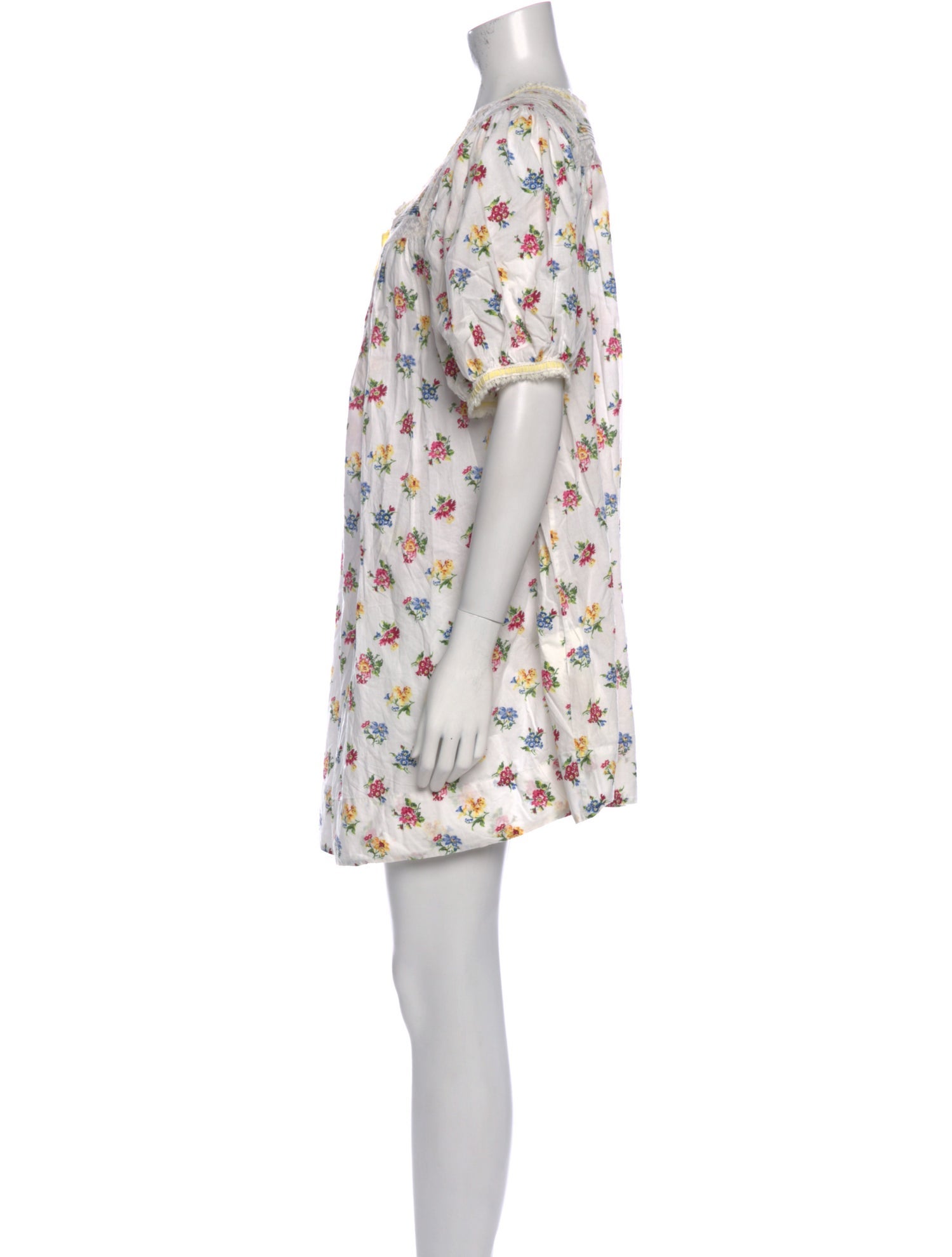 DÔEN Floral Print Mini Dress