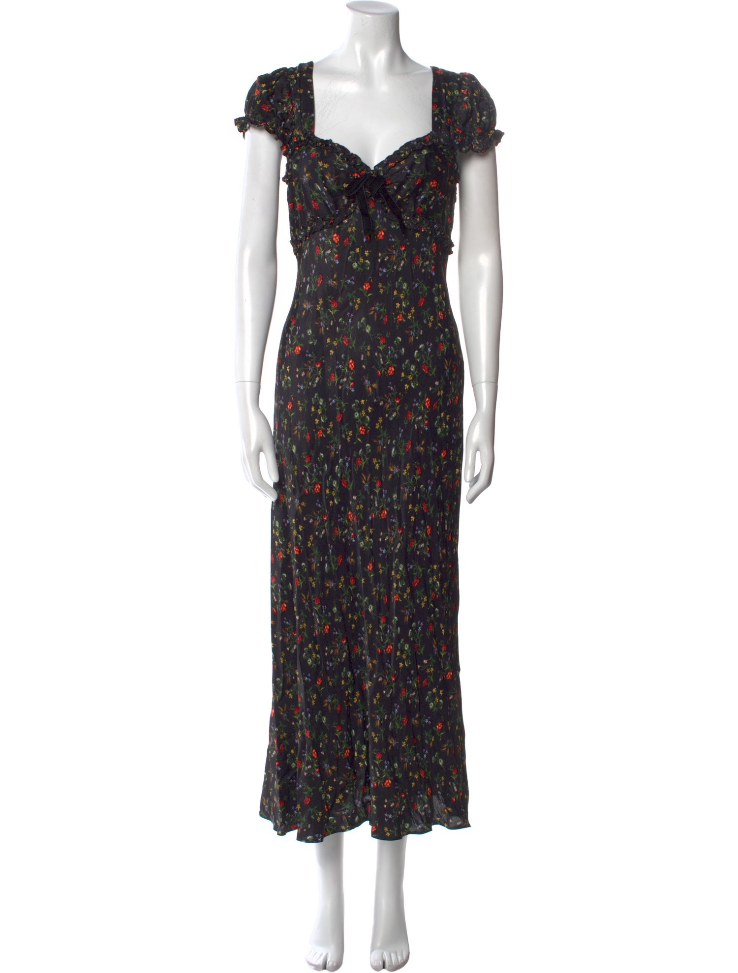 DÔEN Floral Print Long Dress