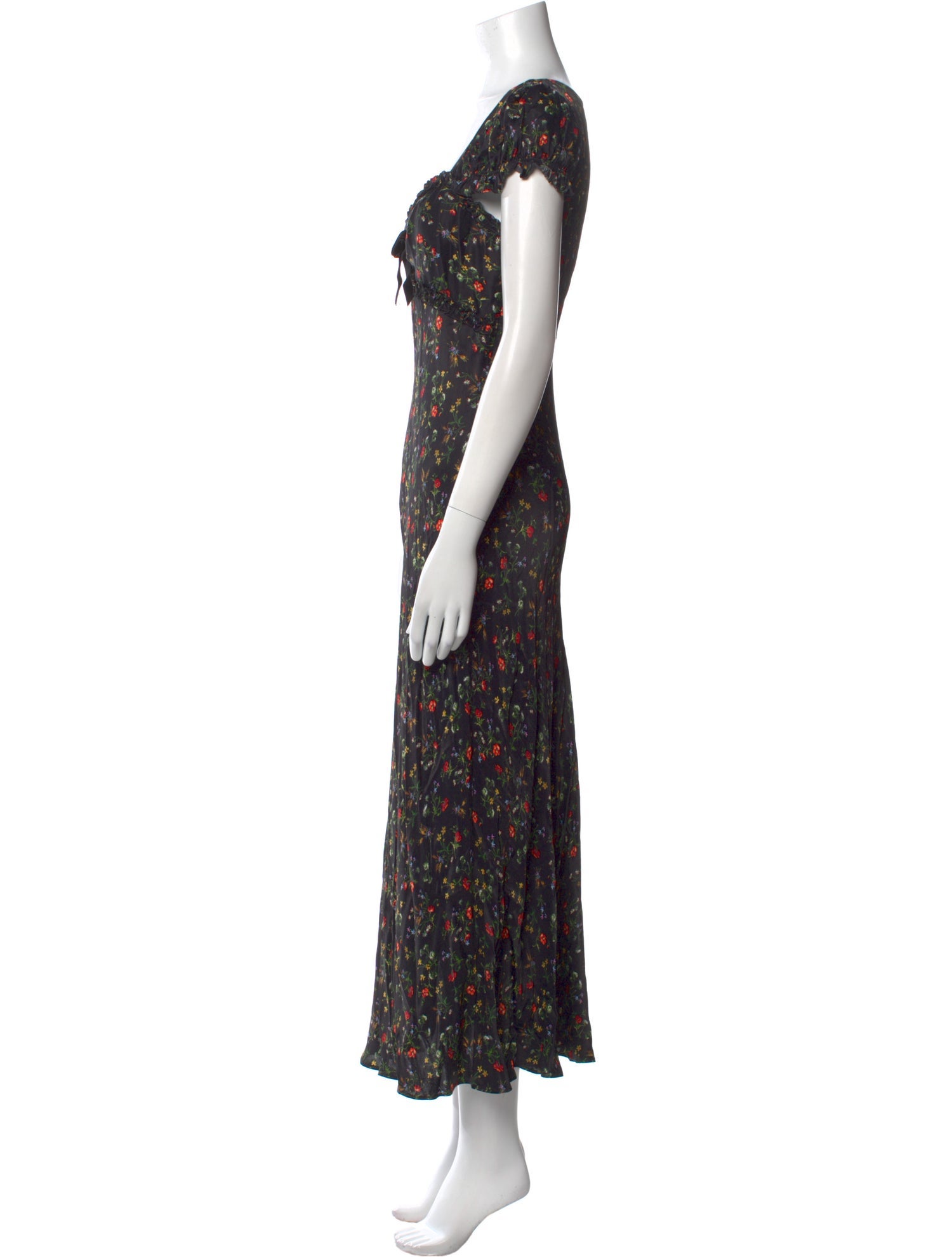 DÔEN Floral Print Long Dress