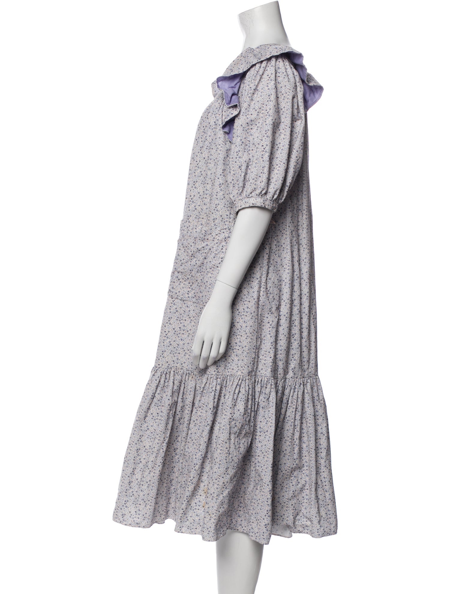 DÔEN Corduroy Midi Length Dress