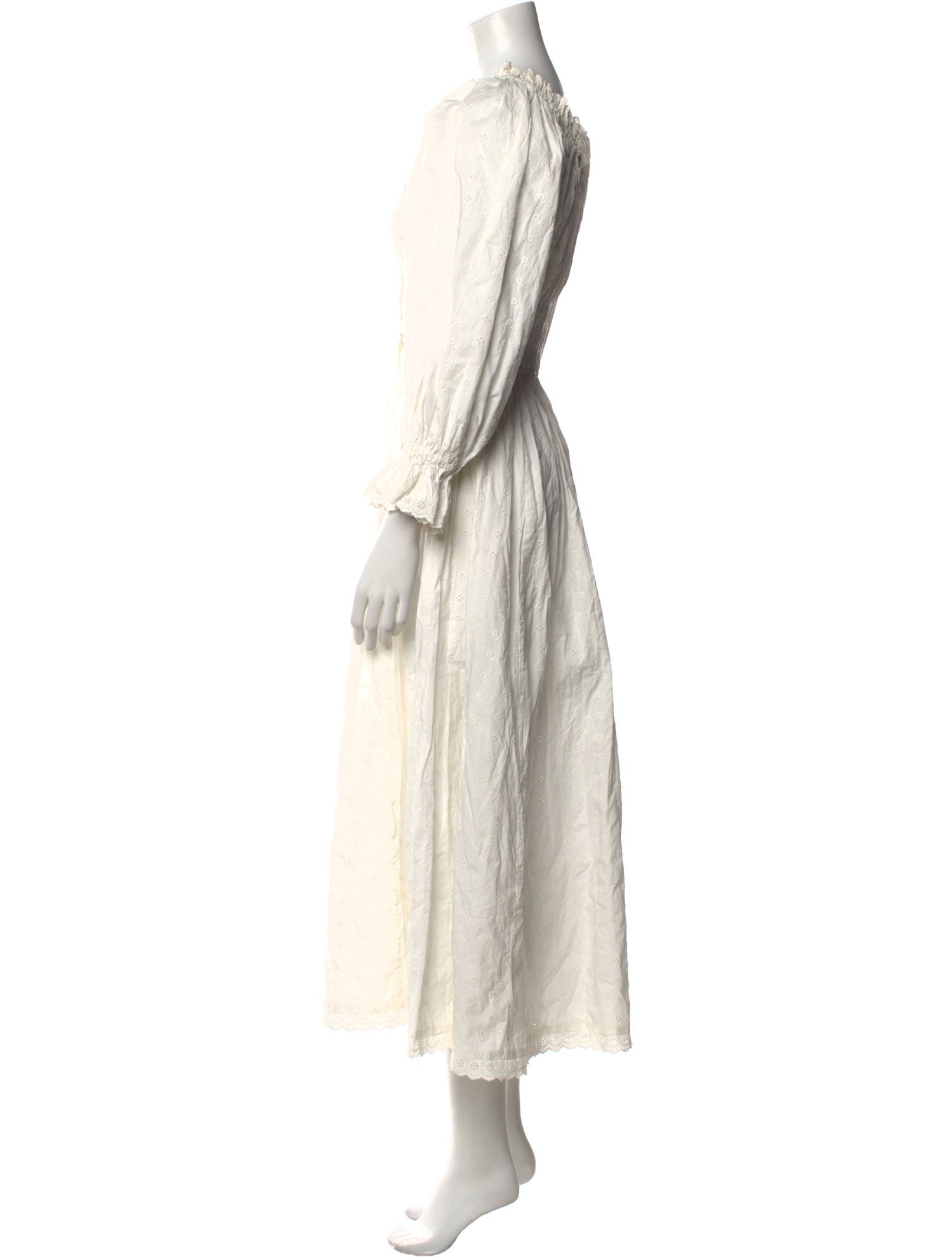 DÔEN Scoop Neck Long Dress