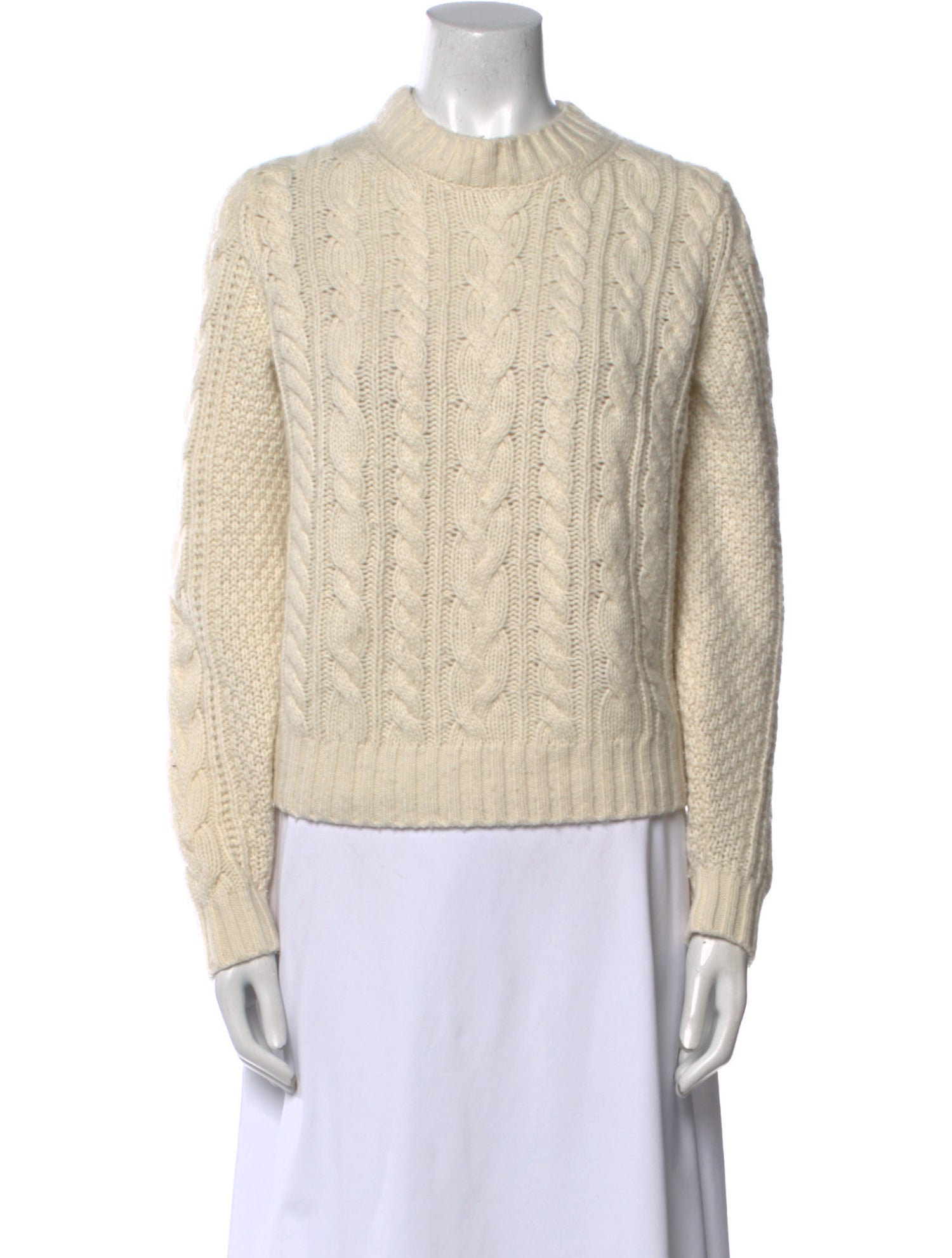 DÔEN Cashmere Mock Neck Sweater