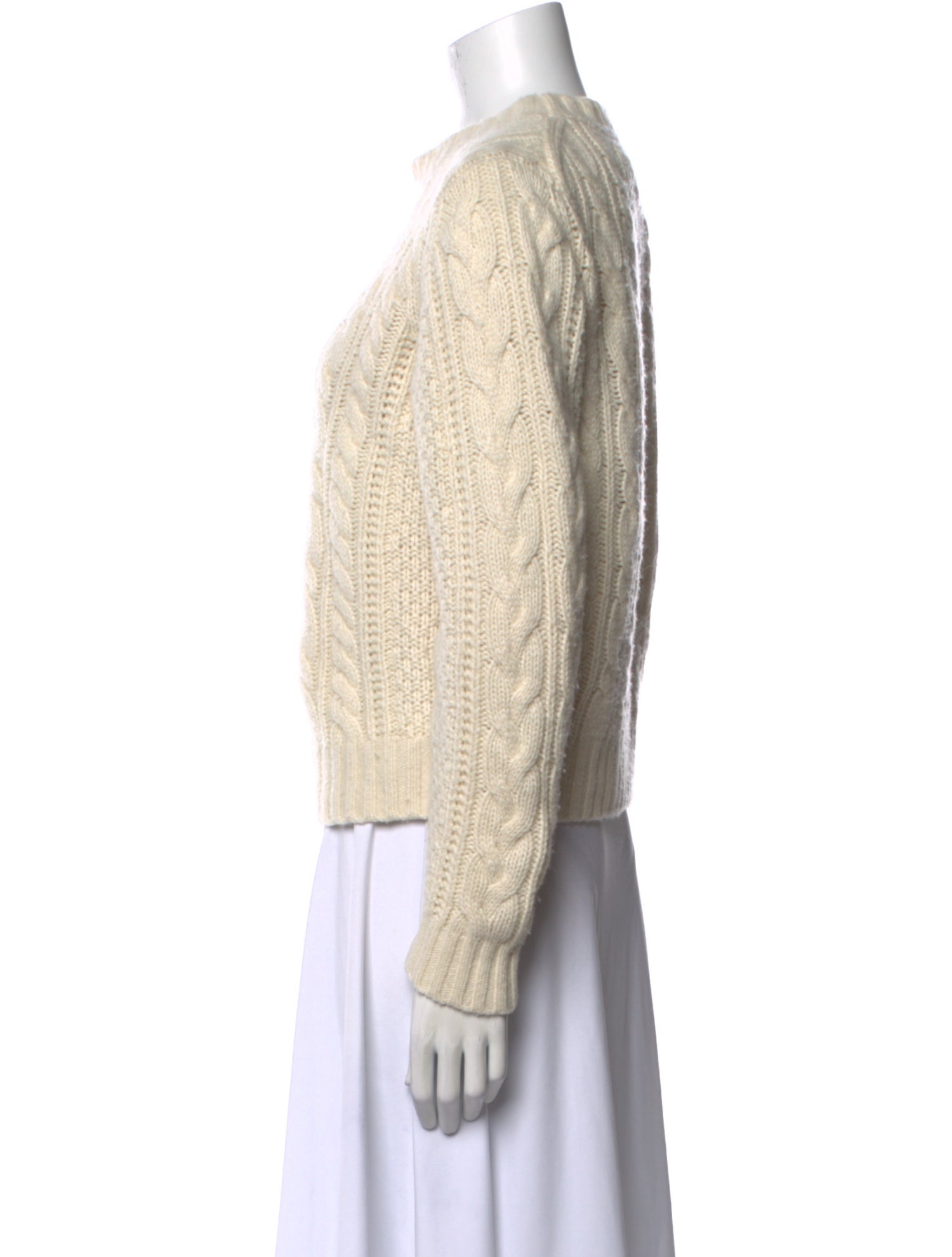 DÔEN Cashmere Mock Neck Sweater