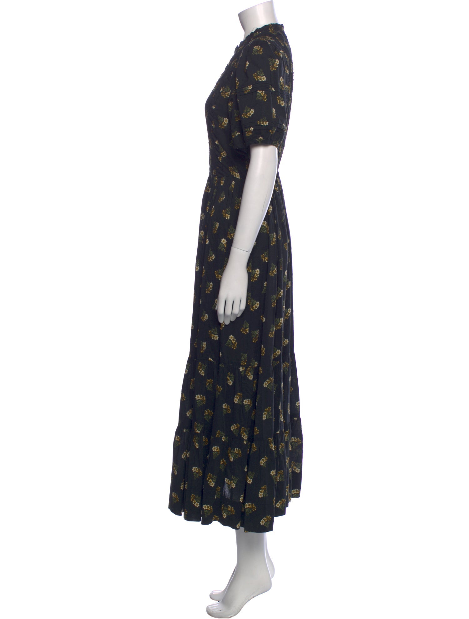 DÔEN Floral Print Long Dress