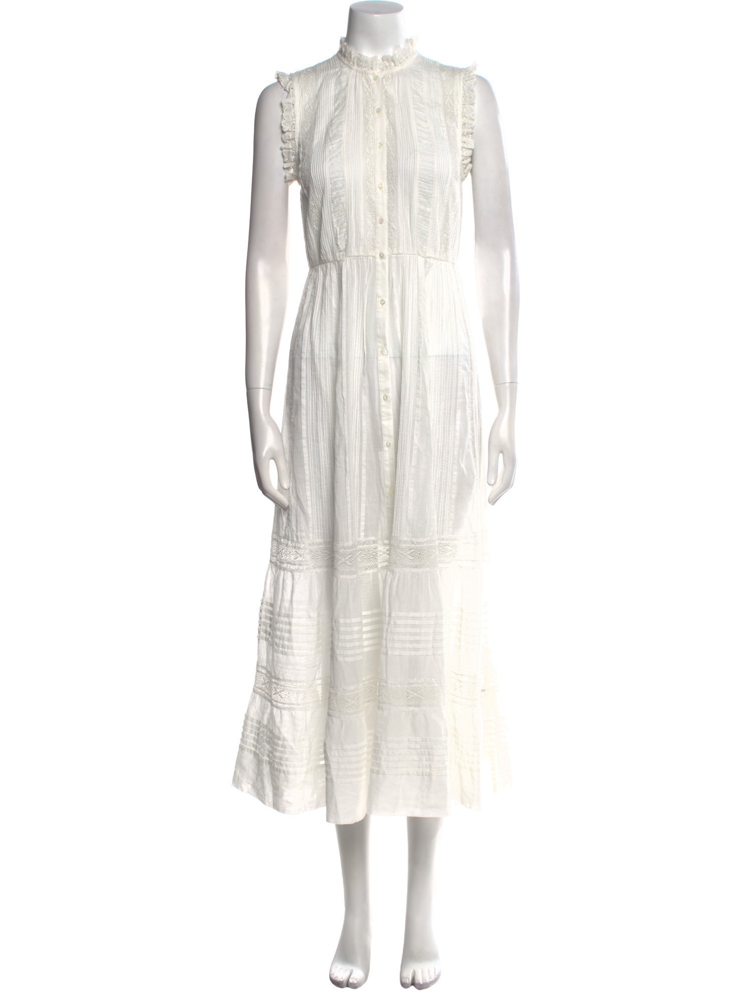 DÔEN Mock Neck Long Dress