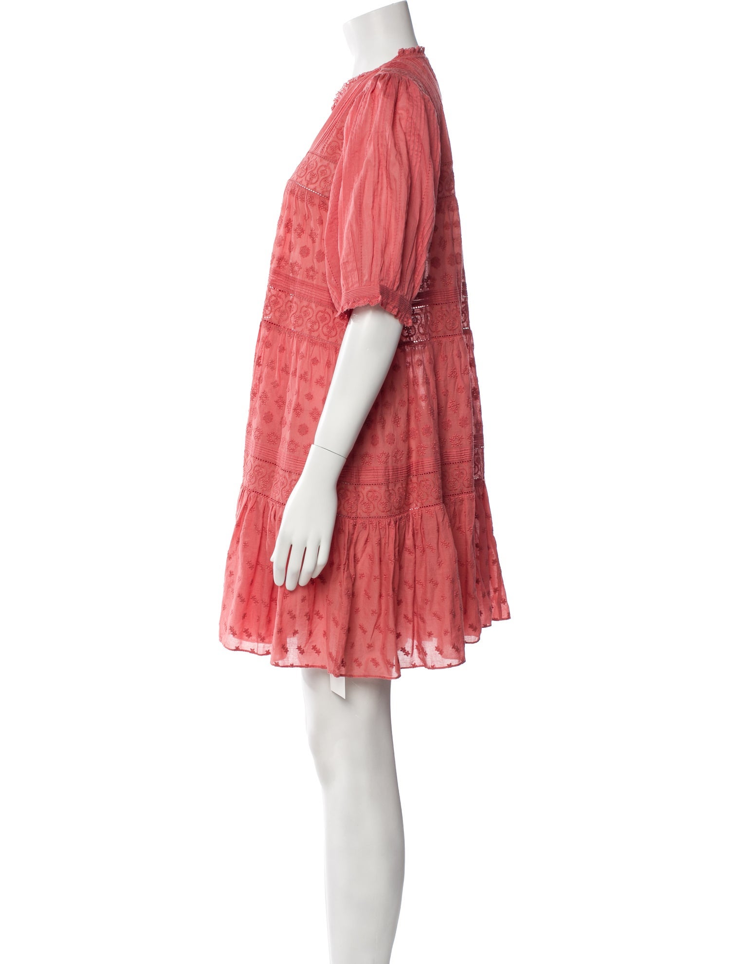 DÔEN Crew Neck Mini Dress