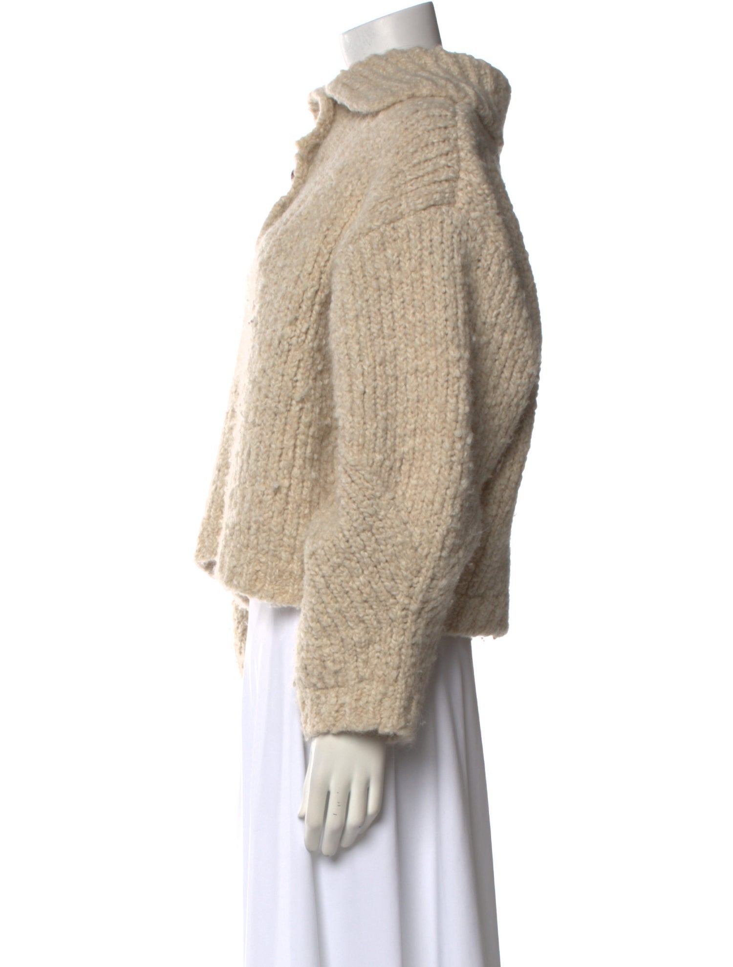 DÔEN Wool Mock Neck Sweater