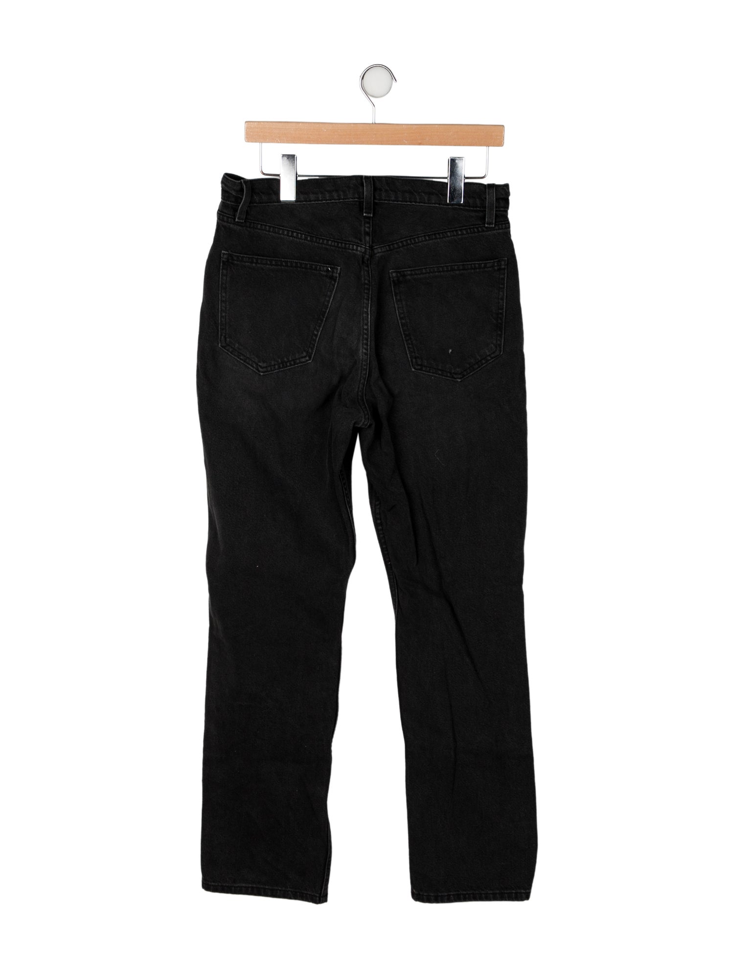 DÔEN High-Rise Straight Leg Jeans