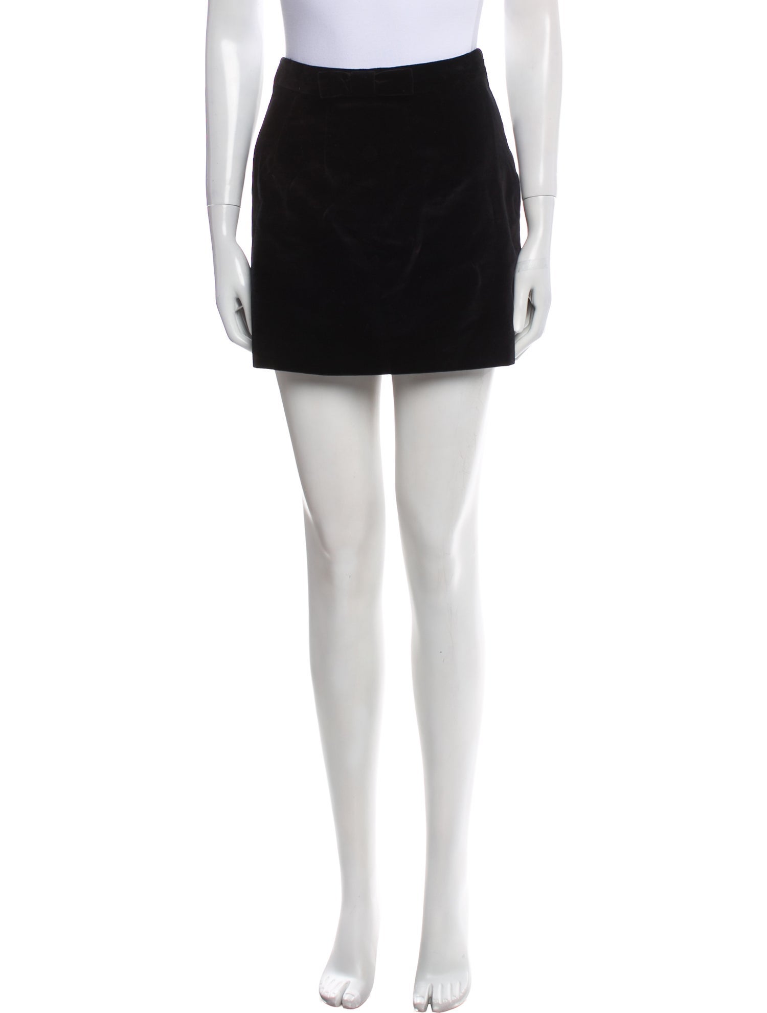 DÔEN Pleated Accents Mini Skirt