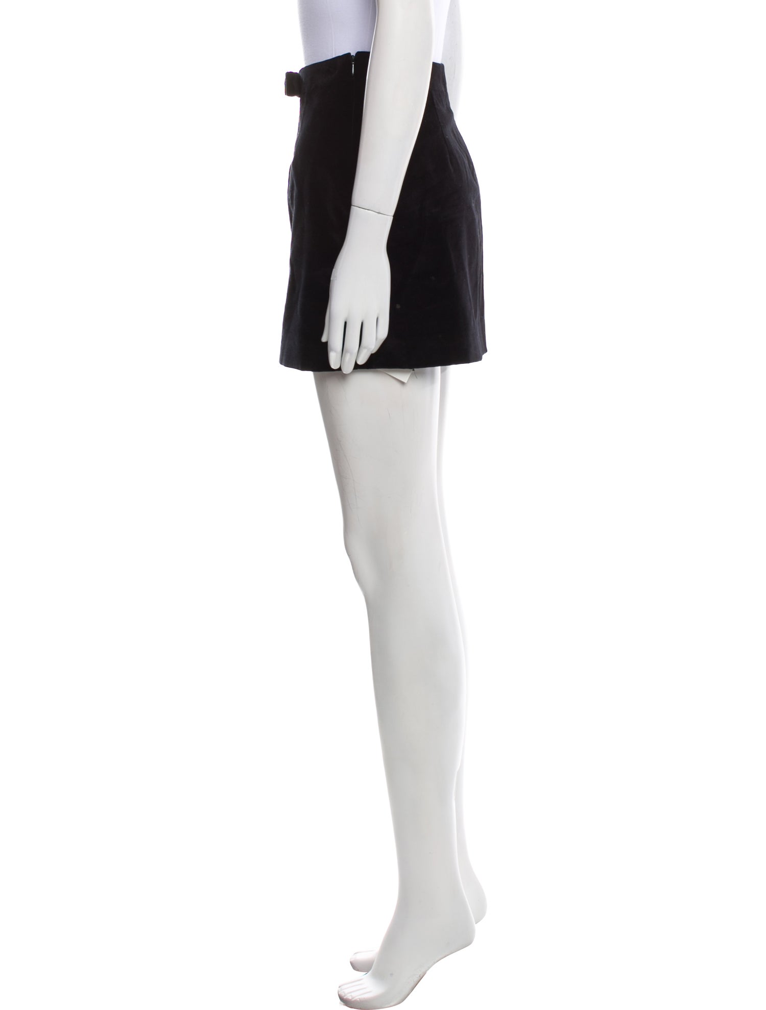 DÔEN Pleated Accents Mini Skirt