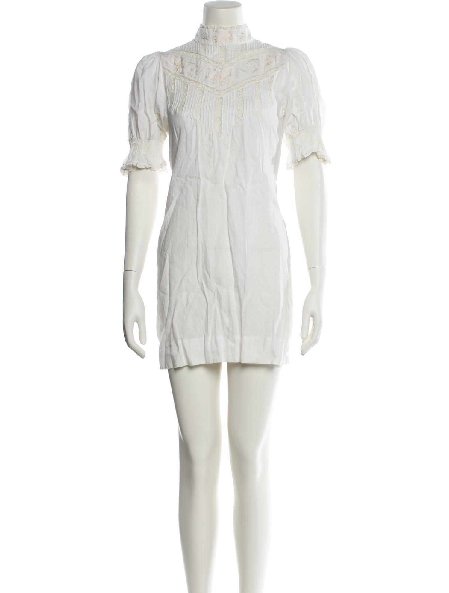 DÔEN Mock Neck Mini Dress