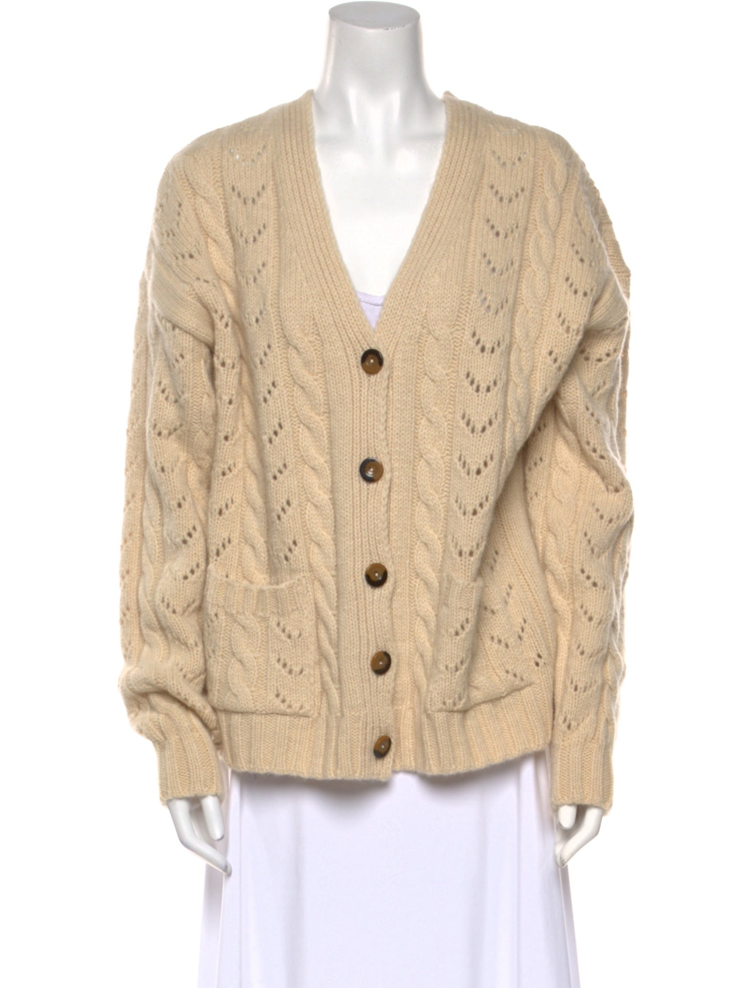 DÔEN Wool V-Neck Sweater