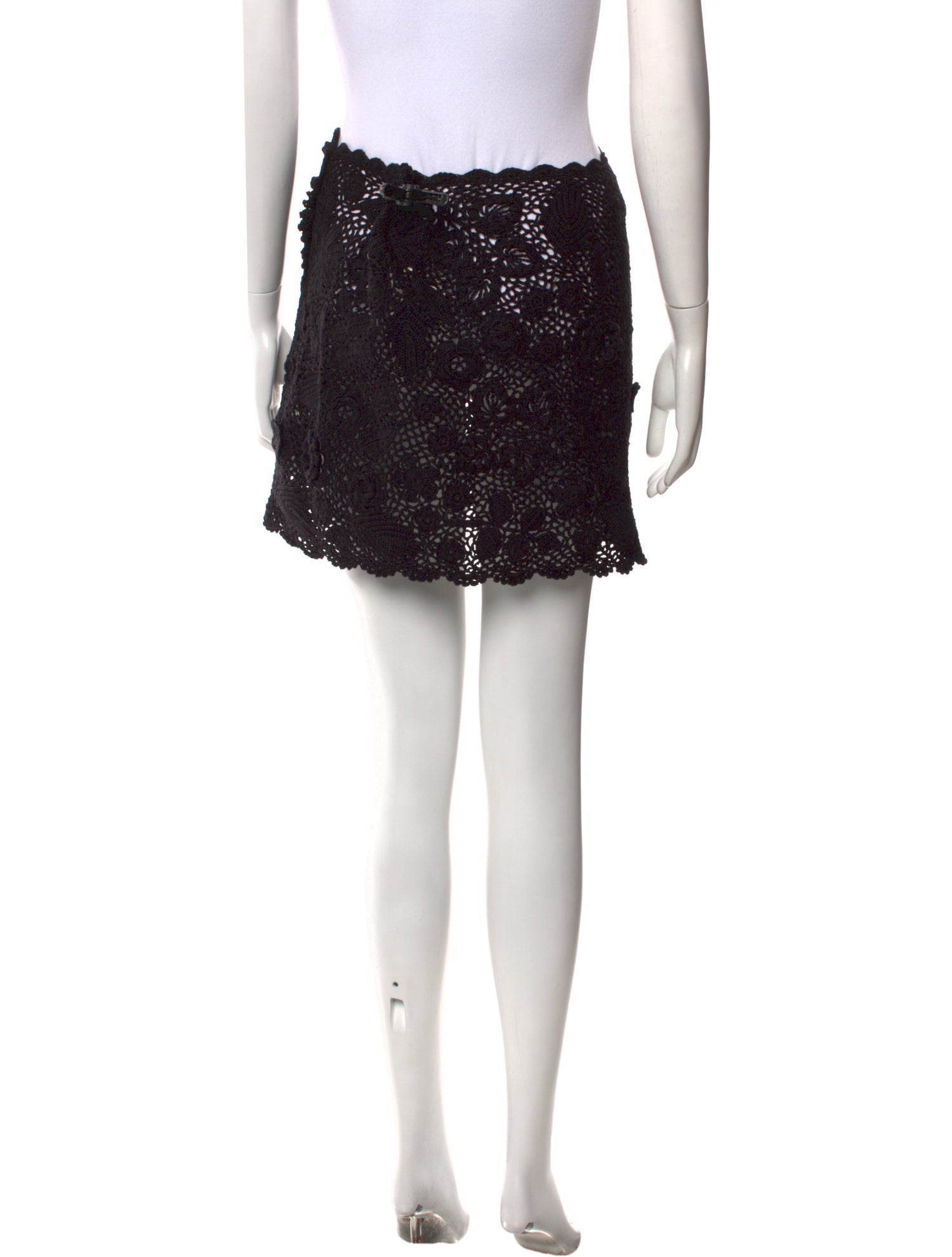 DÔEN Lace Pattern Mini Skirt w/ Tags