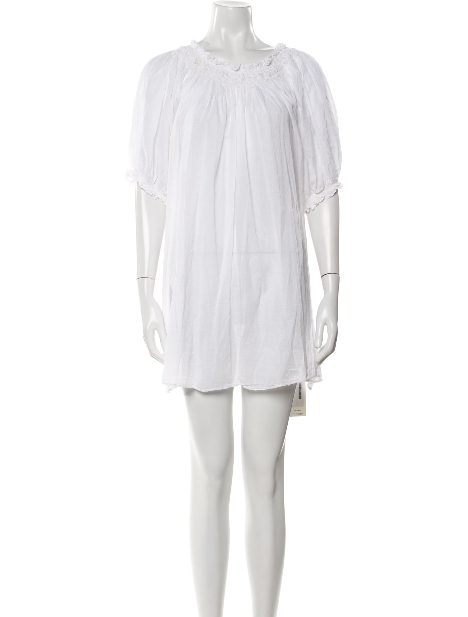 DÔEN Scoop Neck Mini Dress