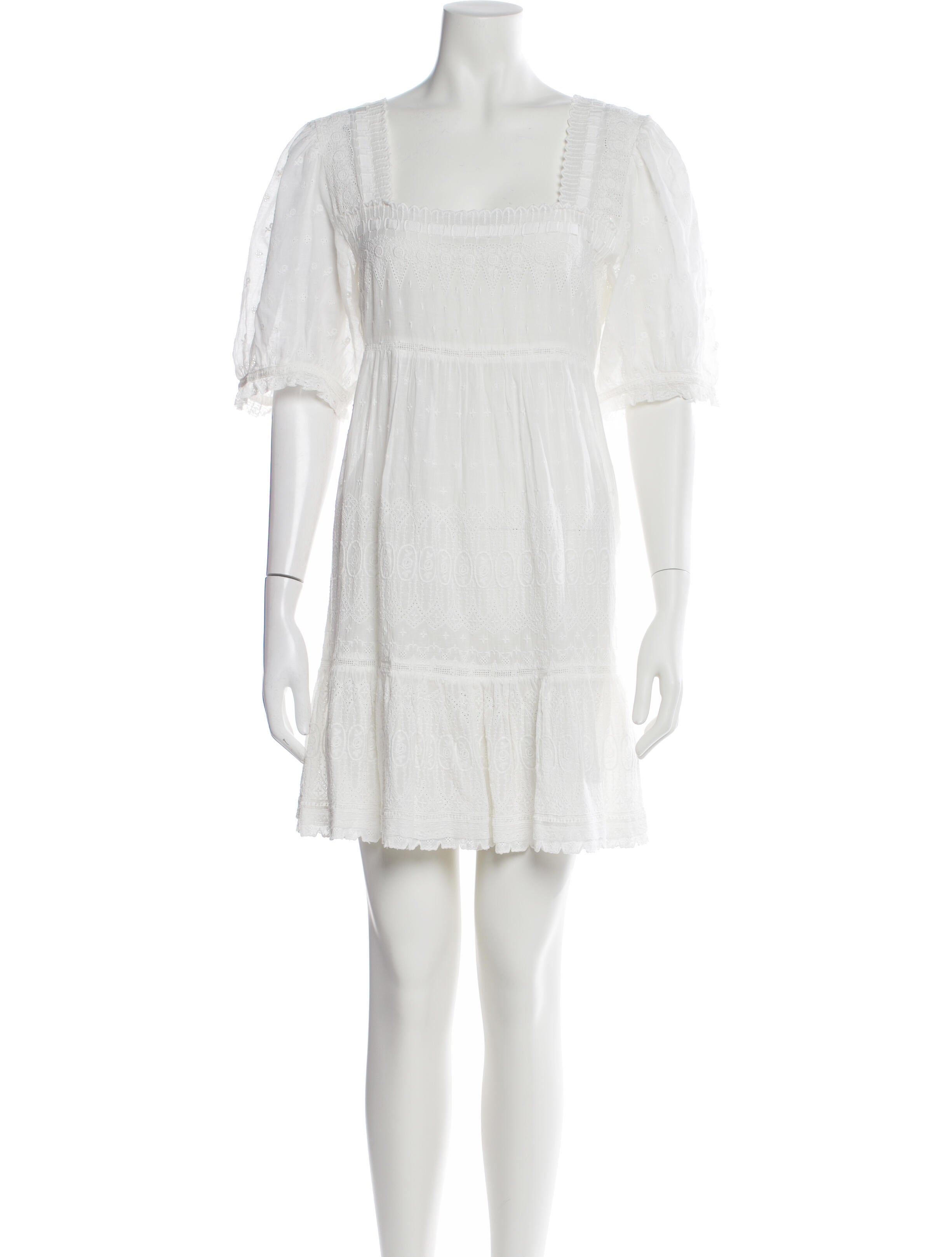 DÔEN Square Neckline Mini Dress