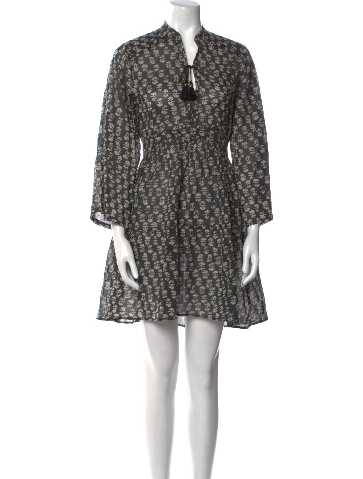 DÔEN Floral Print Mini Dress