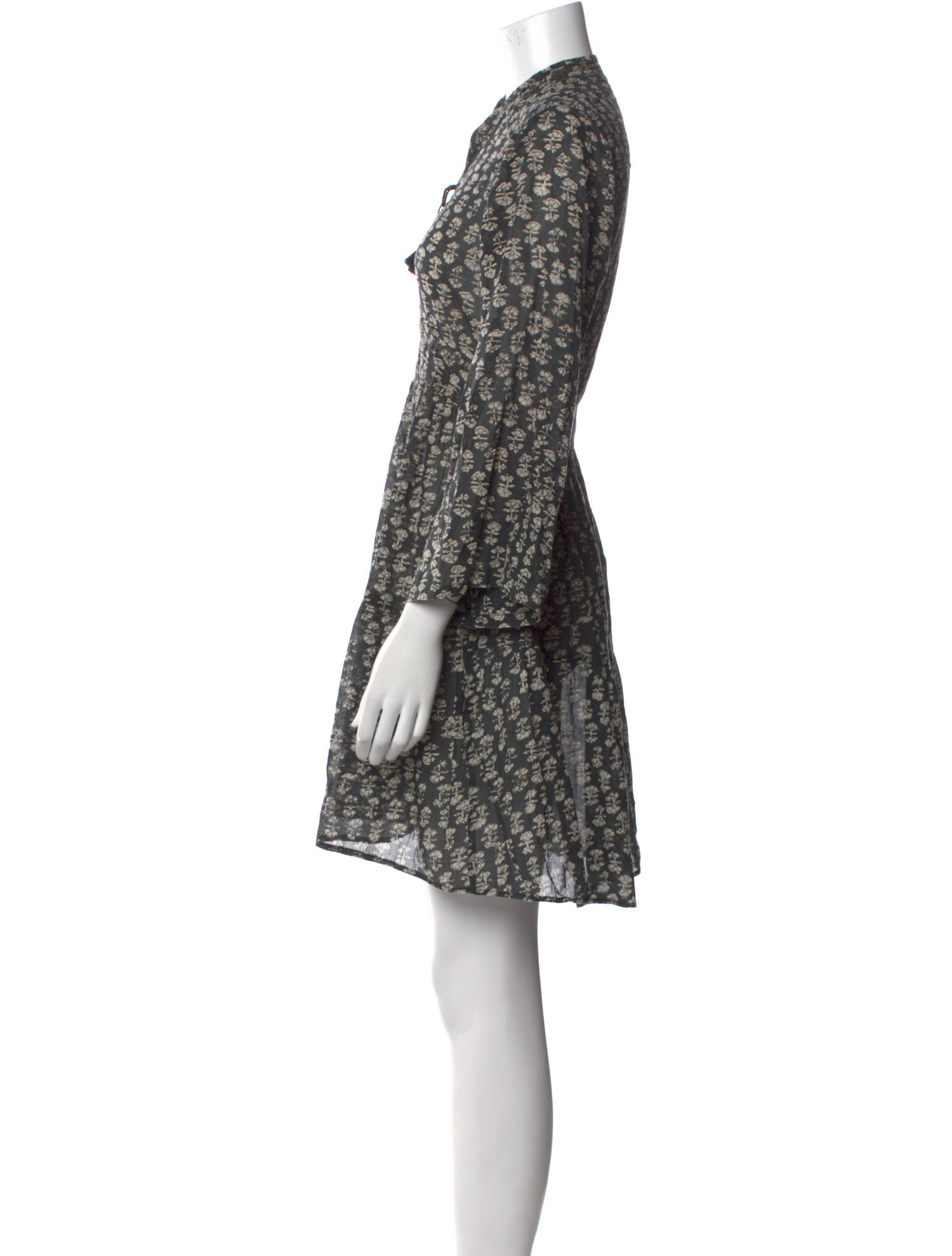 DÔEN Floral Print Mini Dress