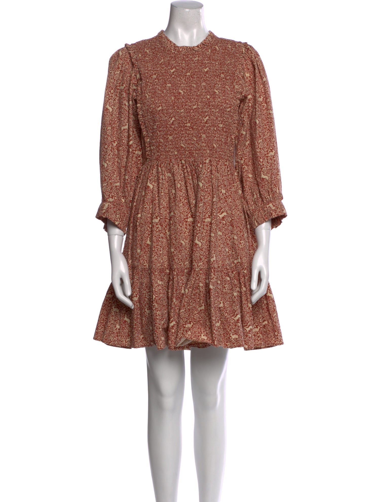 DÔEN Printed Mini Dress