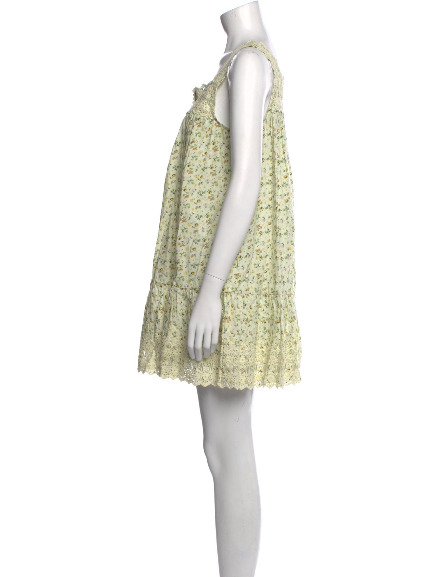 DÔEN Floral Print Mini Dress