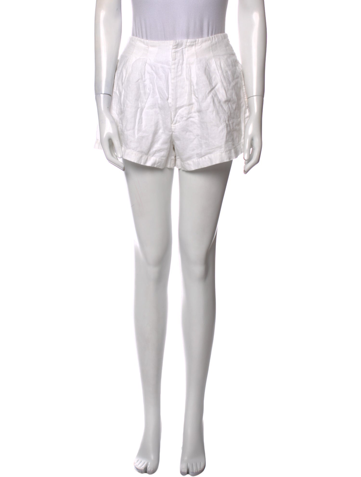 DÔEN Linen Knee-Length Shorts