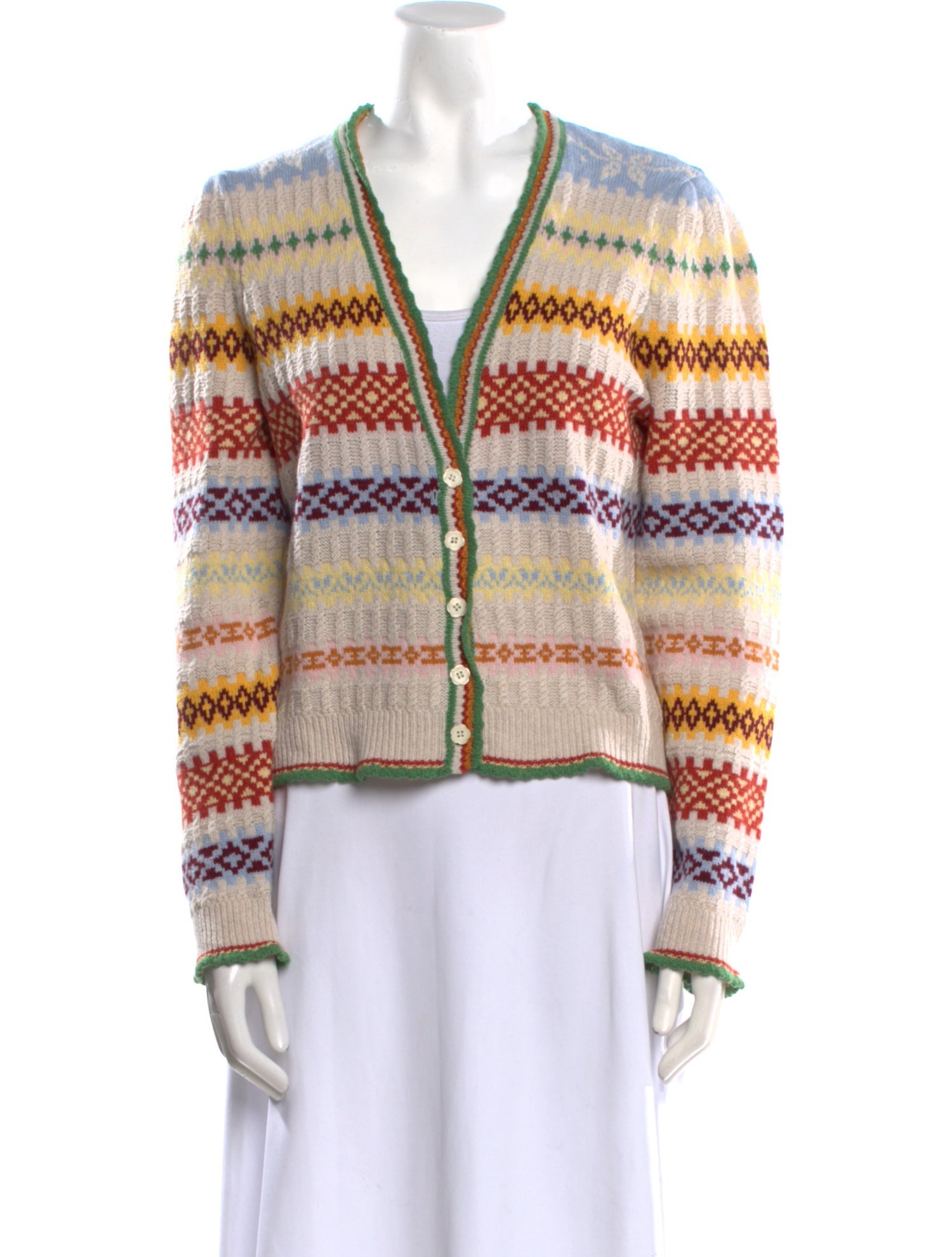 DÔEN Cashmere Striped Sweater