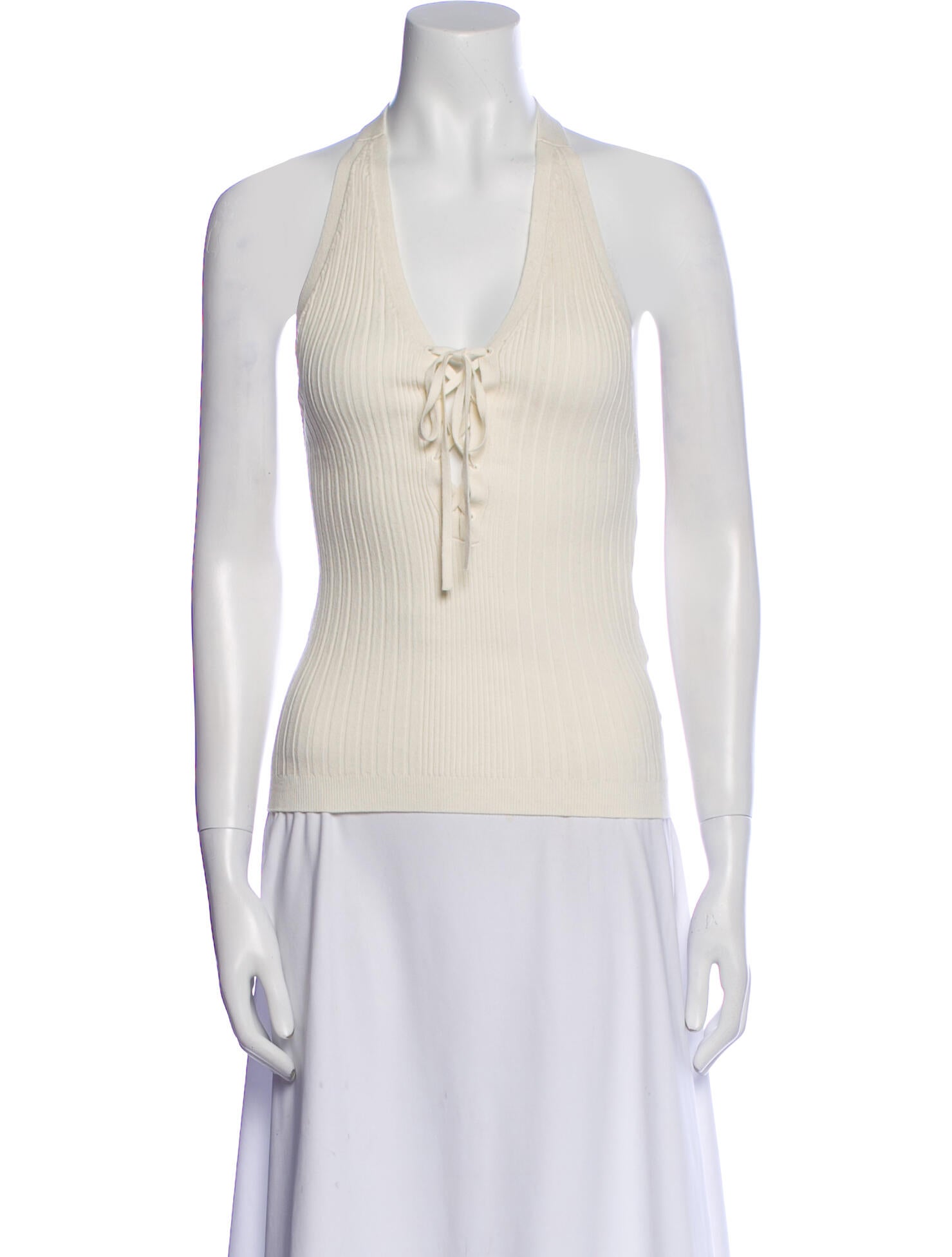DÔEN V-Neck Sleeveless Top