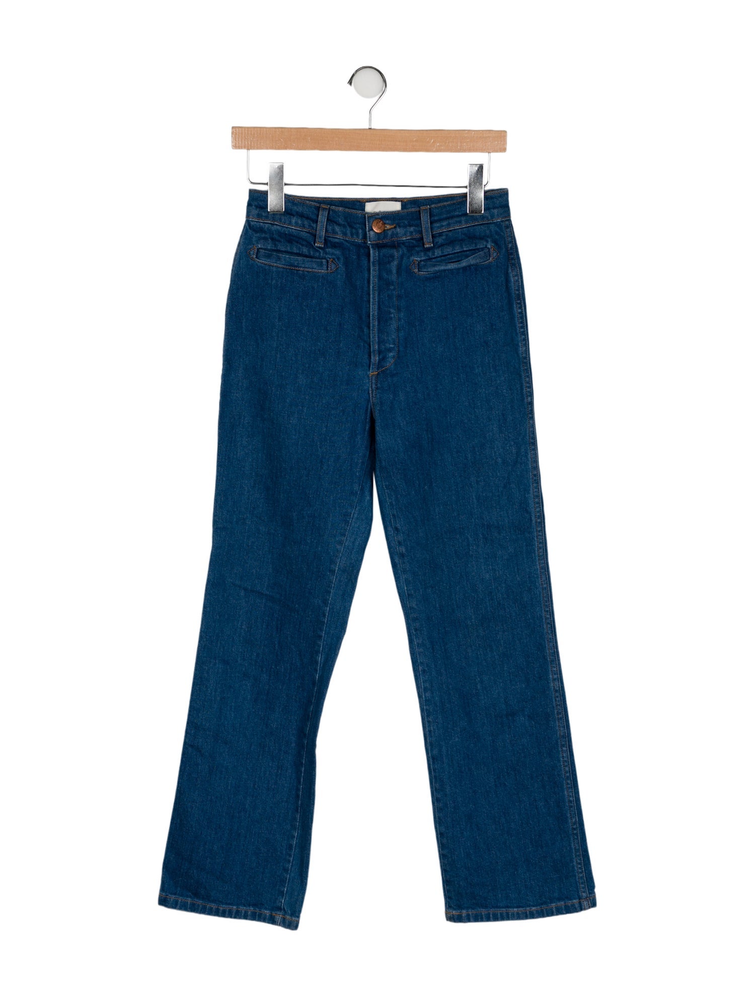 DÔEN Mid-Rise Straight Leg Jeans