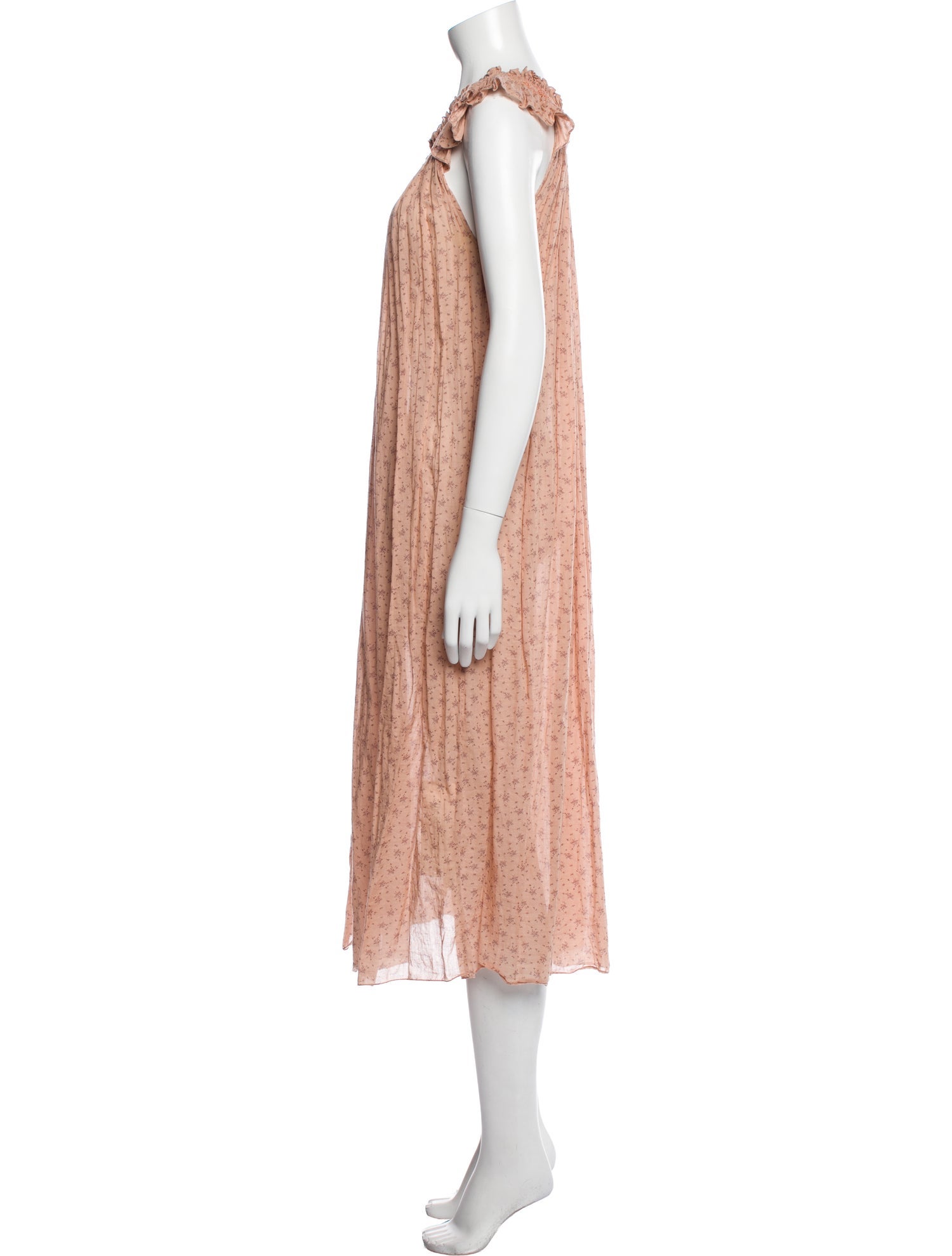 DÔEN Scoop Neck Long Dress