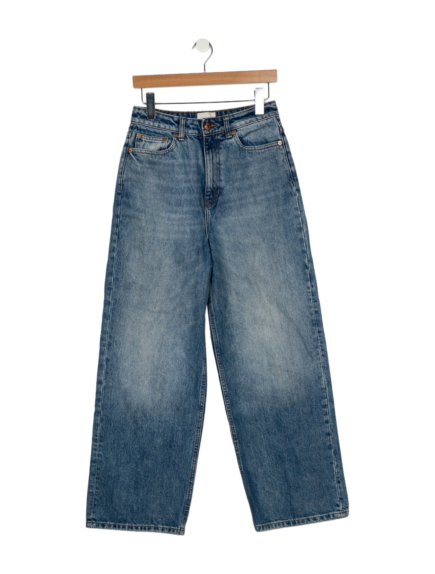 DÔEN High-Rise Wide Leg Jeans