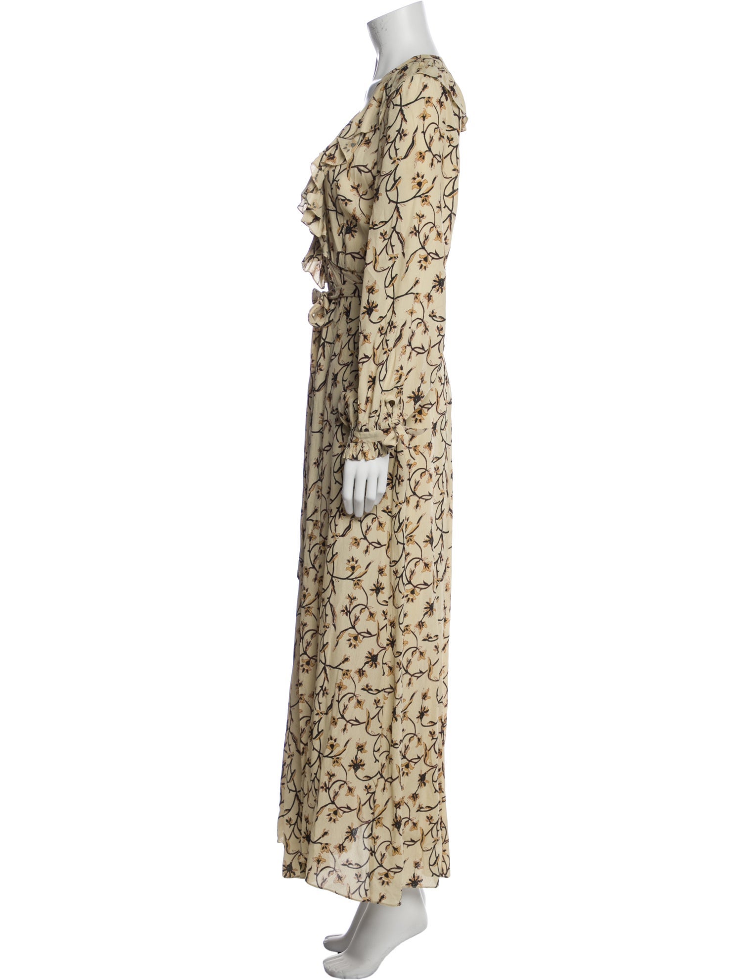 DÔEN Floral Print Long Dress