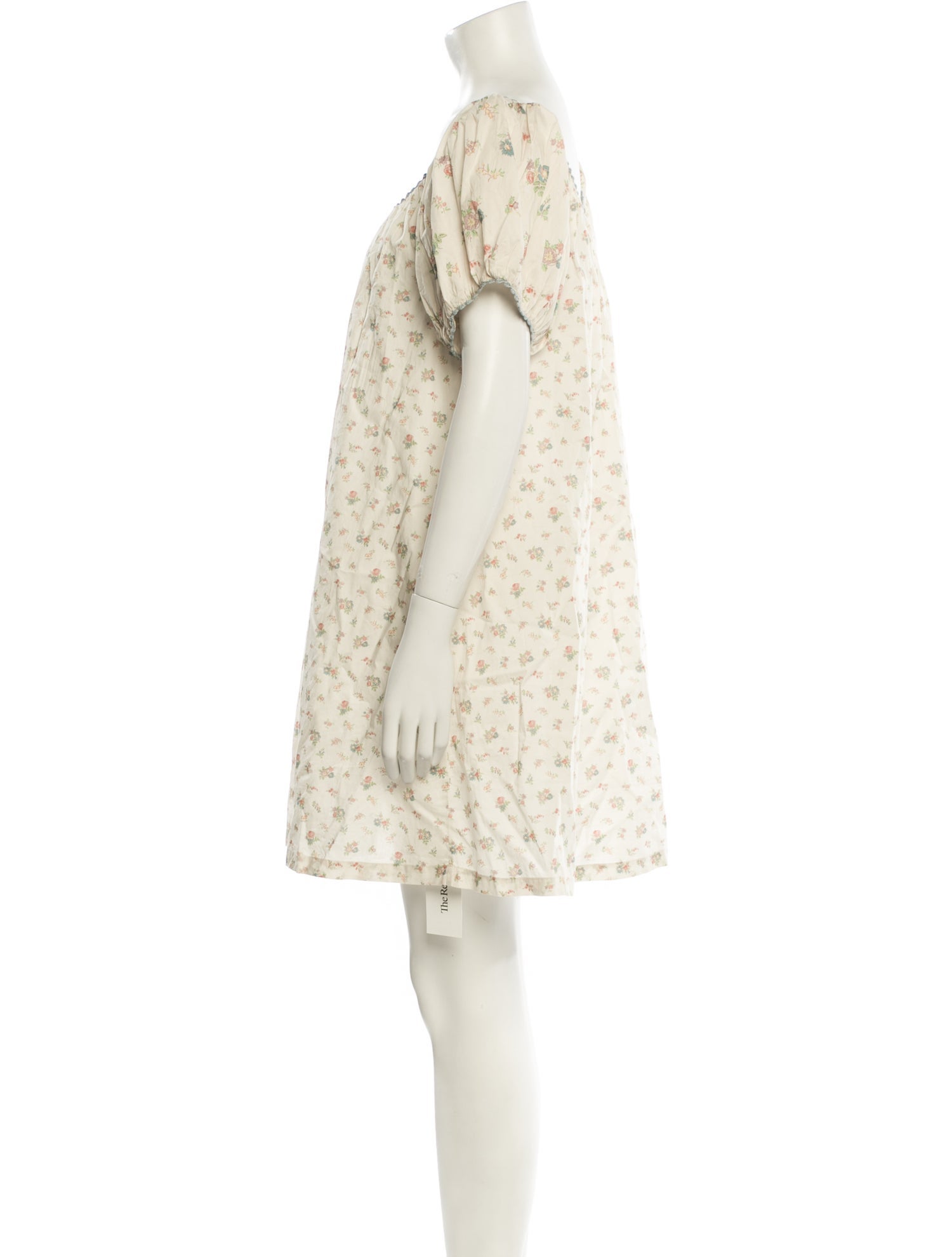 DÔEN Floral Print Mini Dress