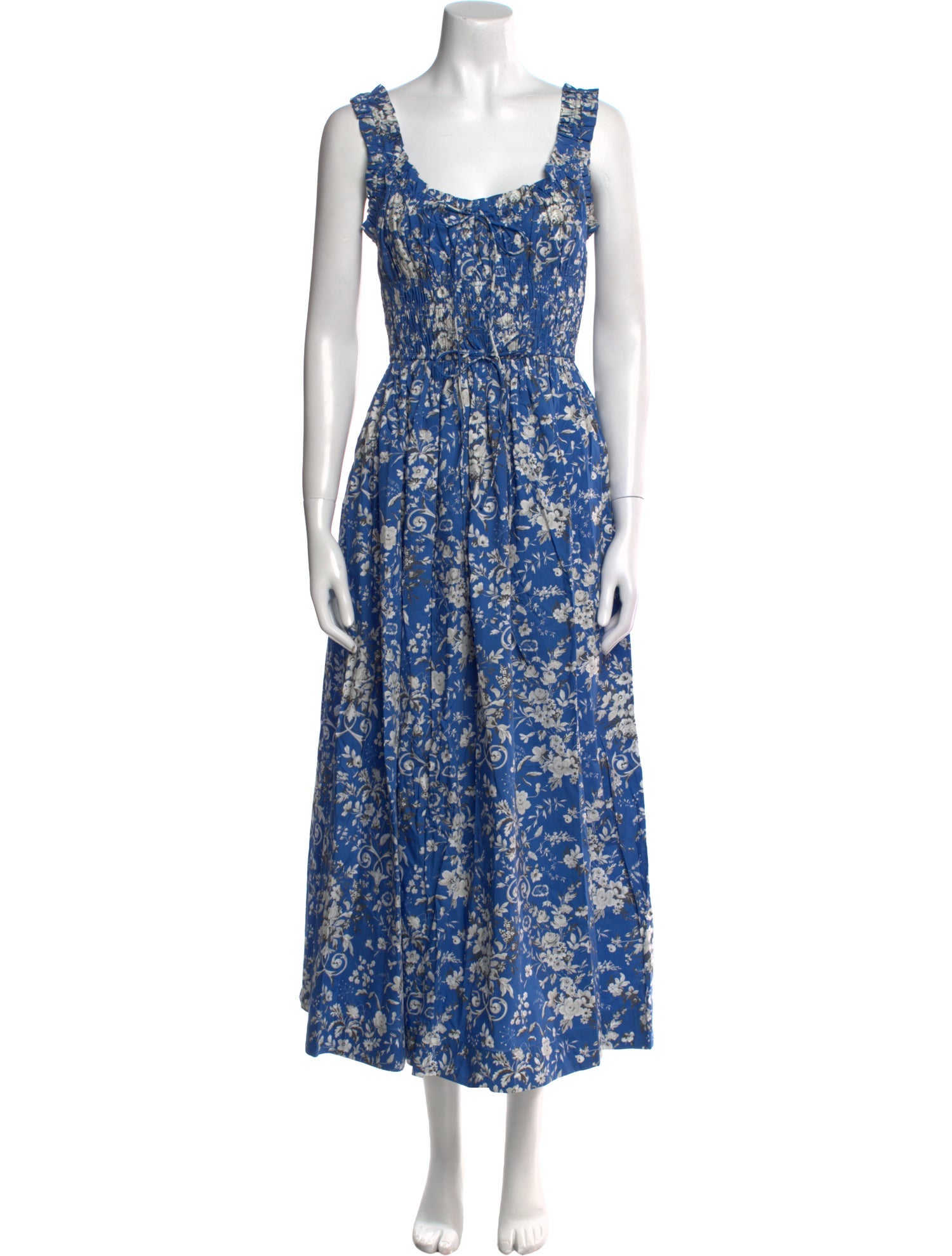 DÔEN Printed Long Dress w/ Tags