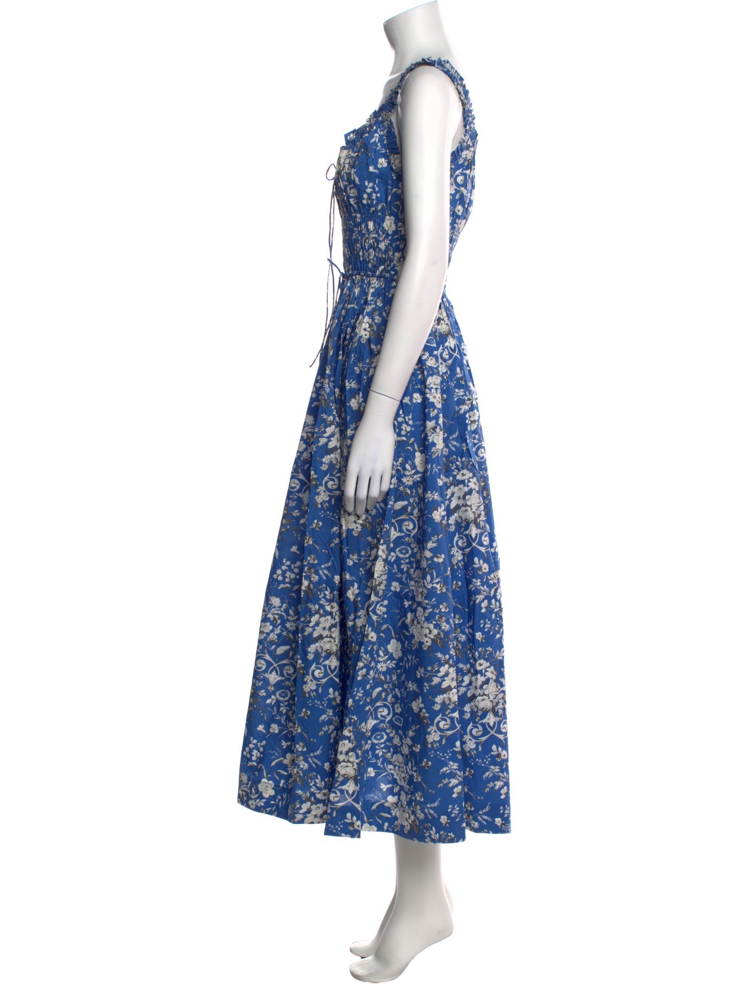 DÔEN Printed Long Dress w/ Tags