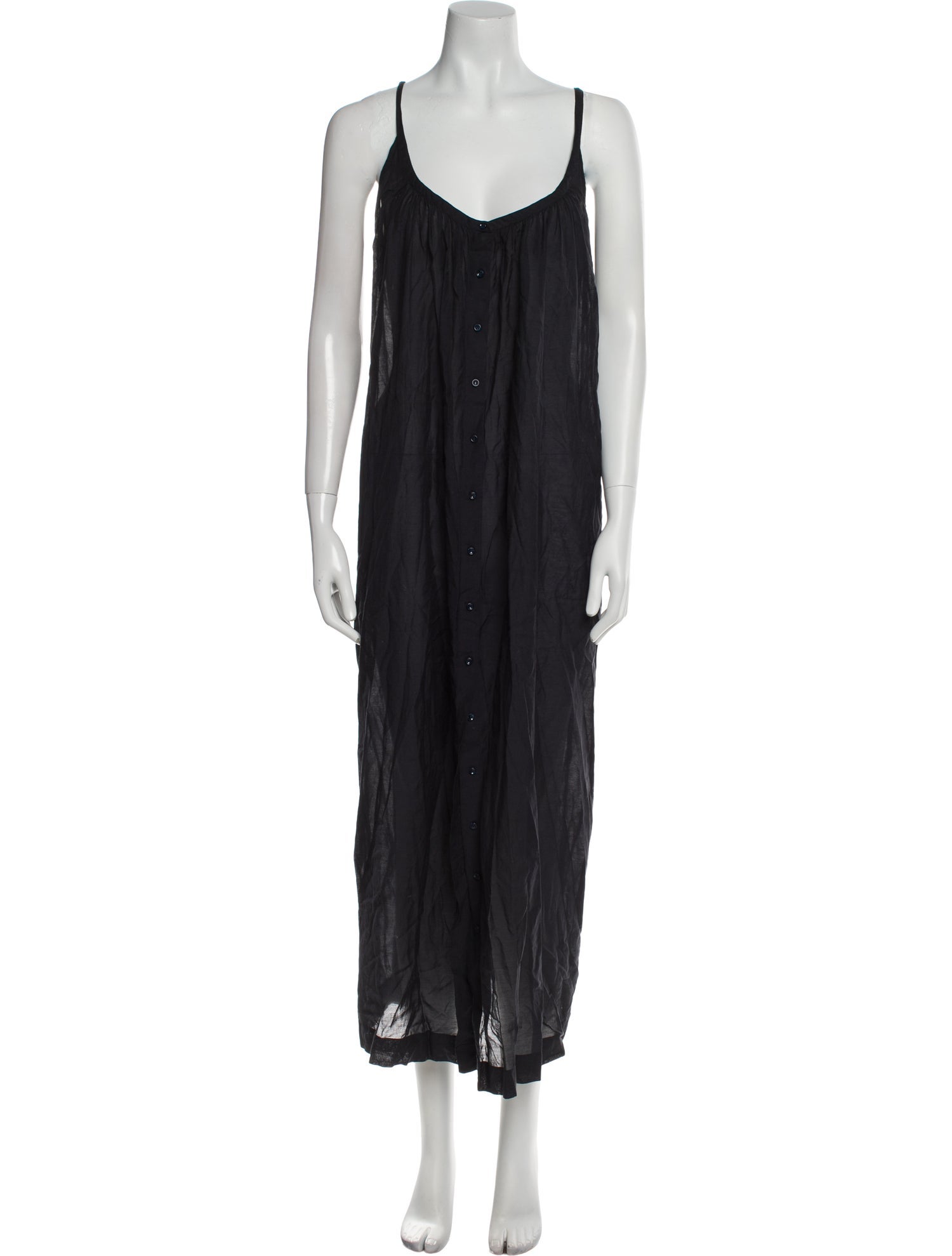DÔEN Scoop Neck Long Dress