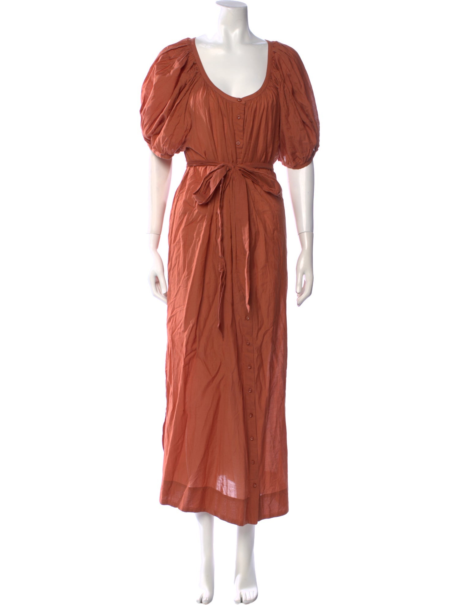 DÔEN Scoop Neck Long Dress