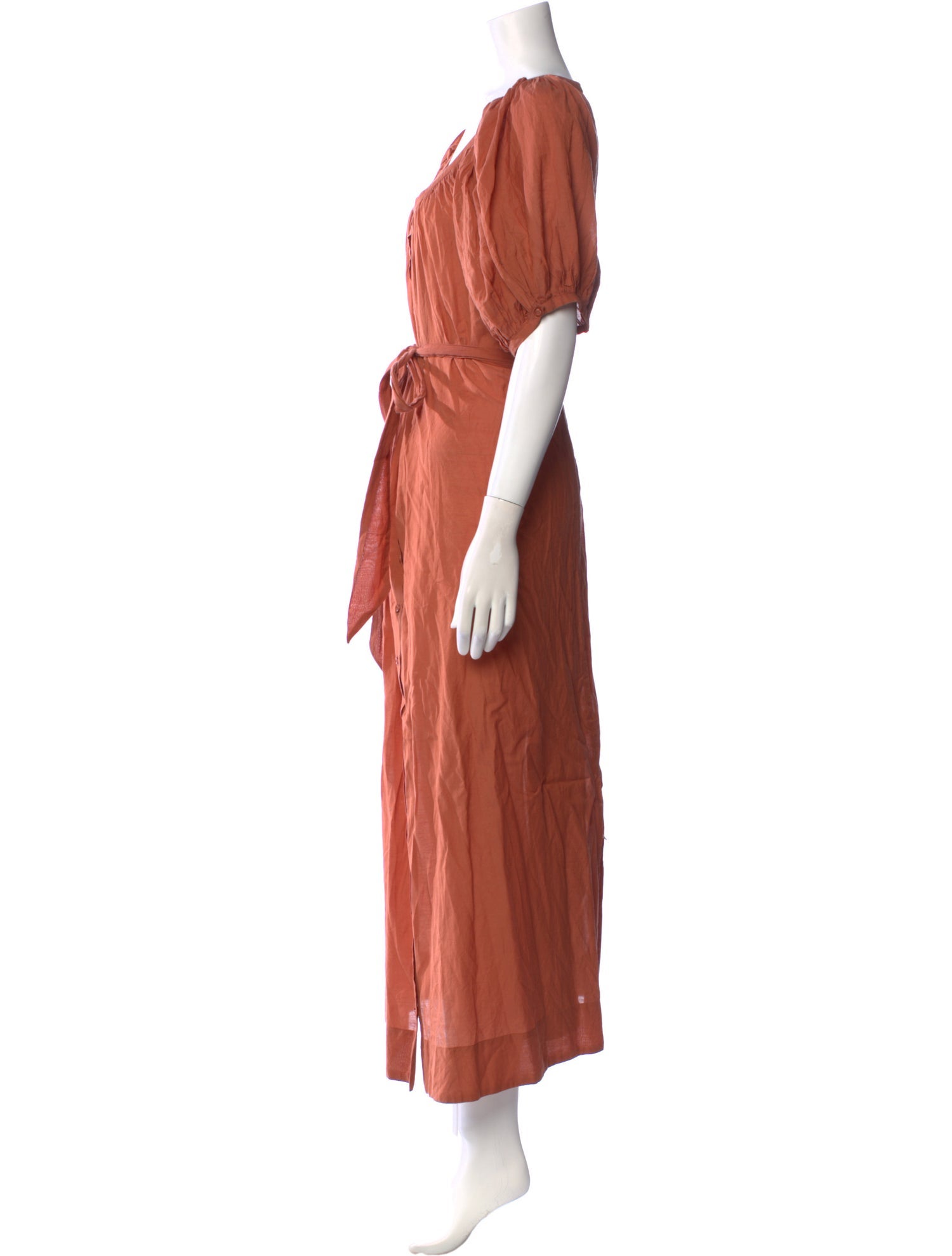 DÔEN Scoop Neck Long Dress