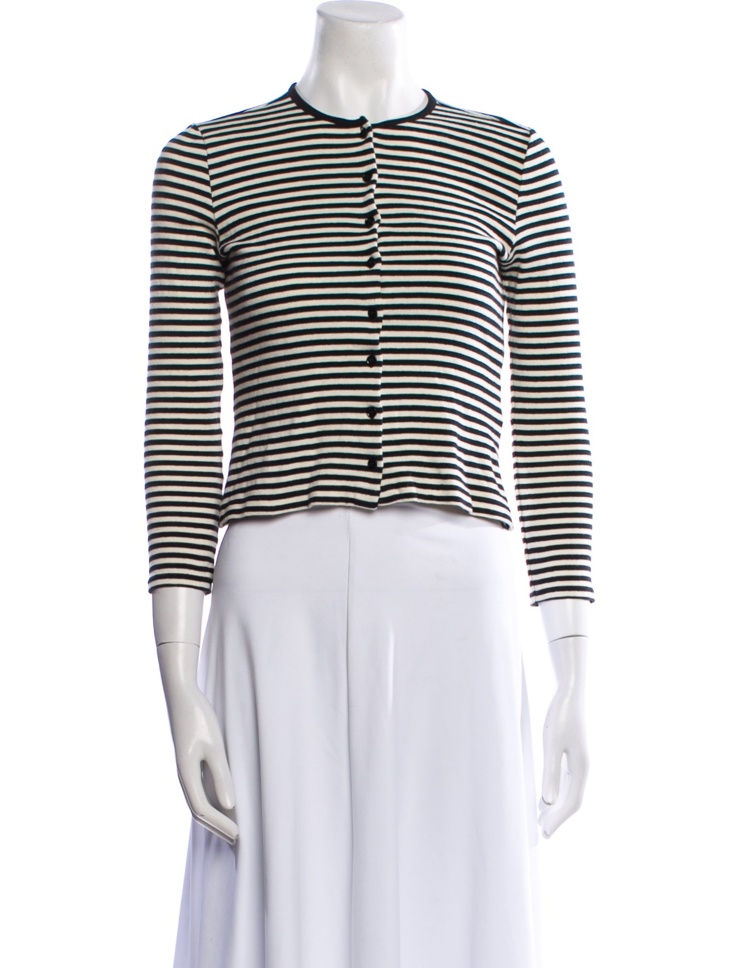 DÔEN Striped Crew Neck Sweater