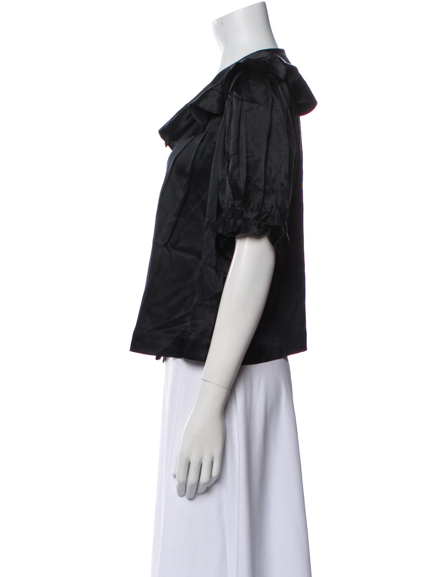 DÔEN Silk Crew Neck Blouse w/ Tags