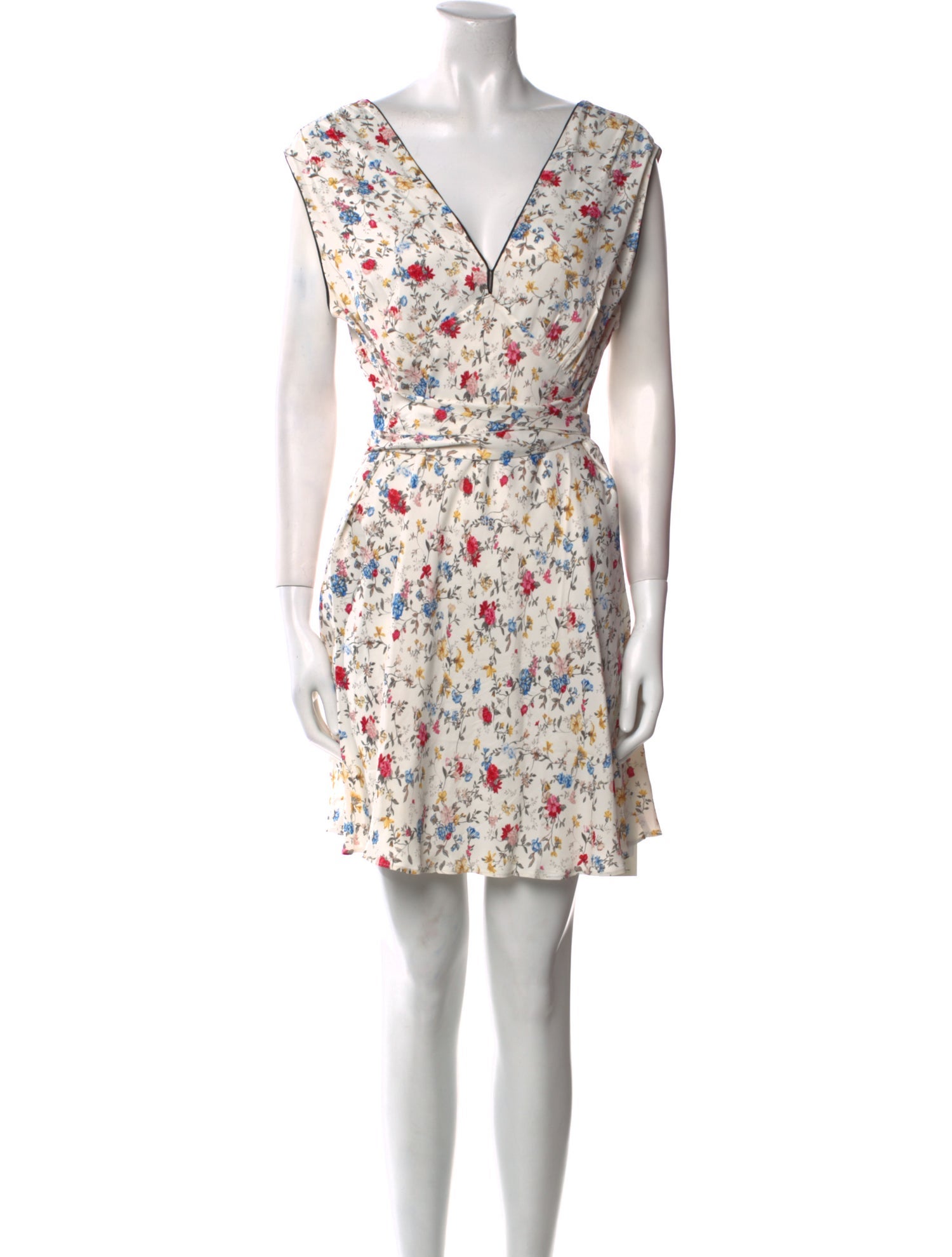 DÔEN Floral Print Mini Dress