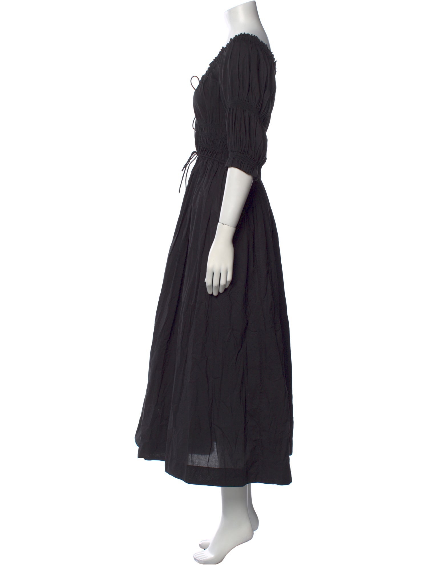 DÔEN Scoop Neck Long Dress