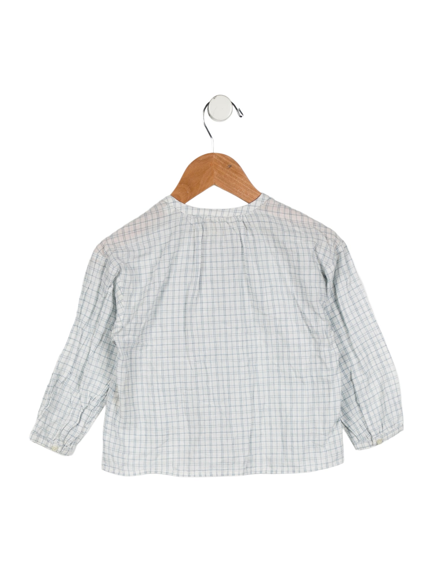 DÔEN Boys' Checker Print Shirt