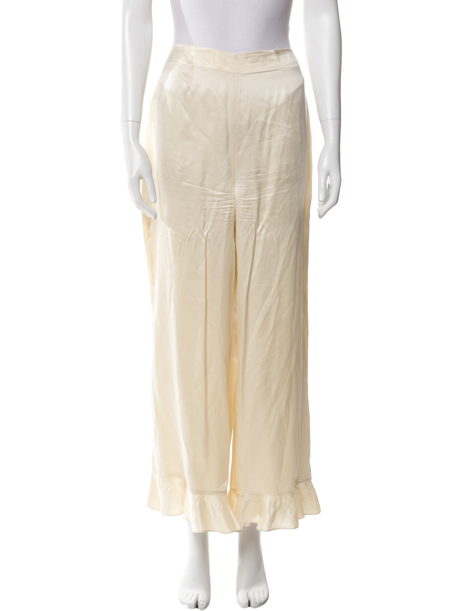 DÔEN Silk Wide Leg Pants